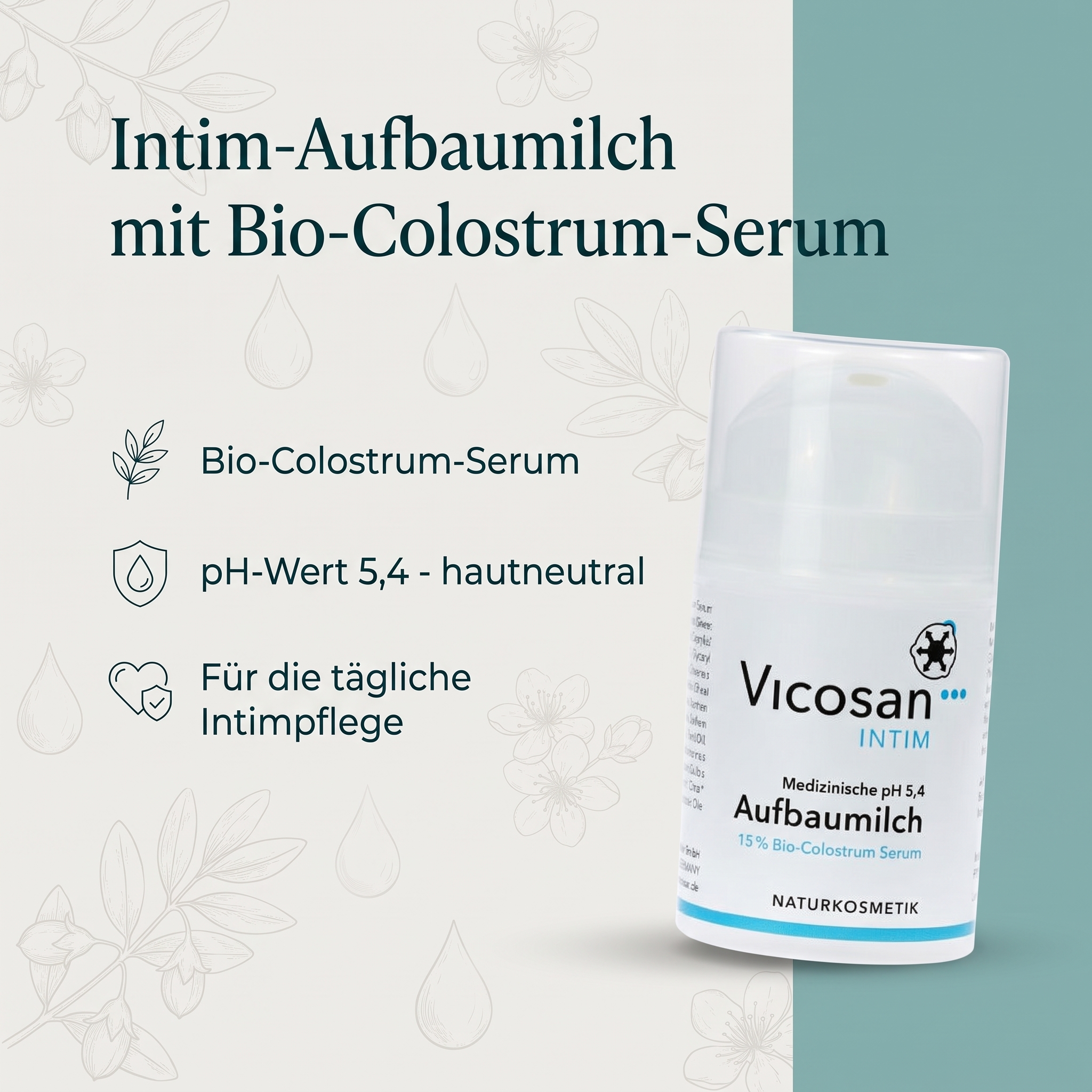 Intim Aufbaumilch VICOSAN 