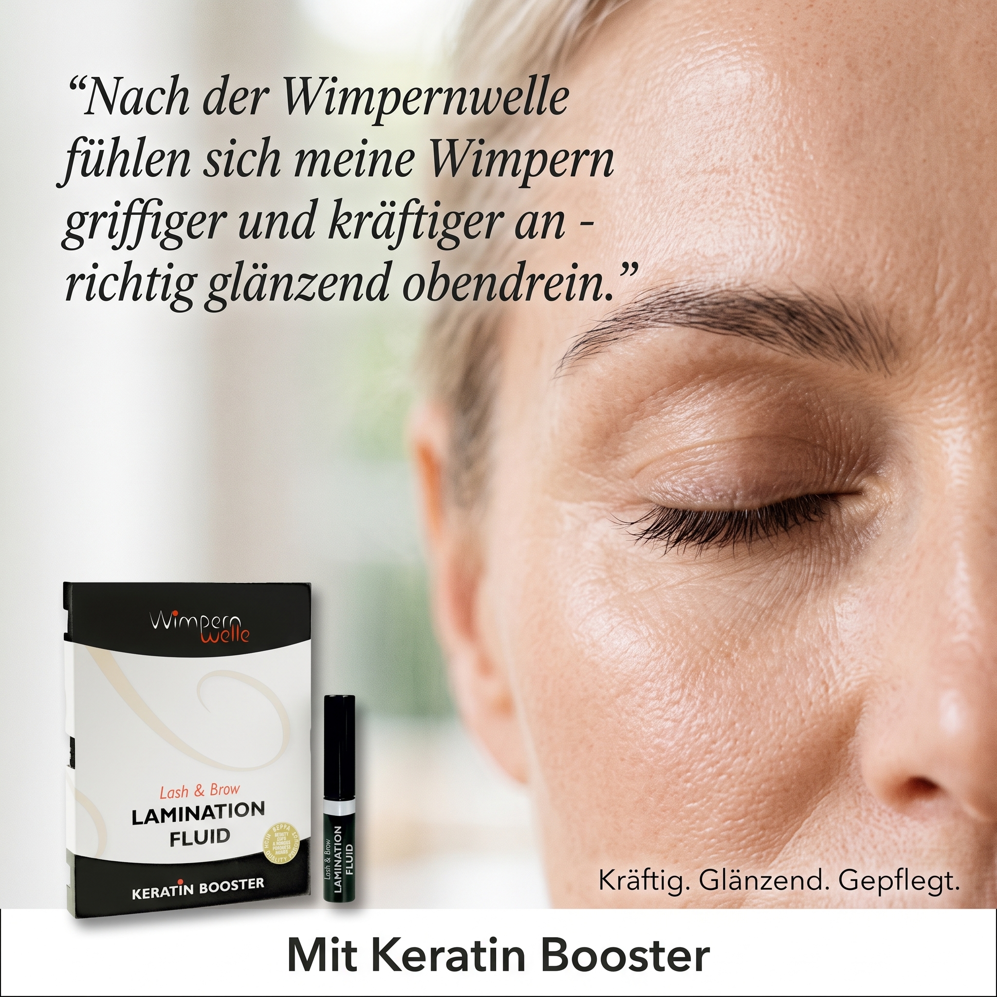Lamination Fluid Lash&Brow home mit Applikator