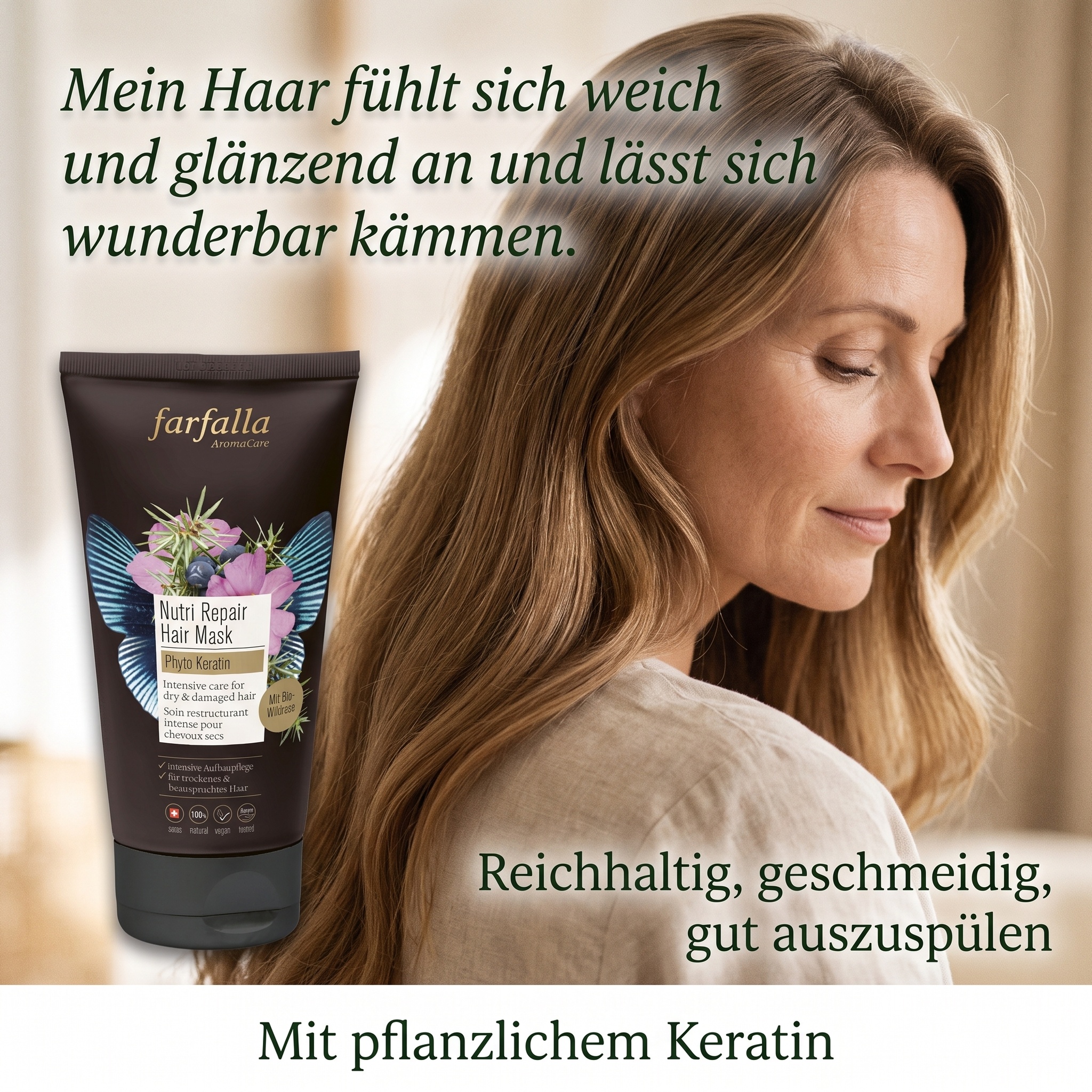 Haarmaske Nutri Repair (vormals Wildrose Haarbalsam) Haarmaske Nutri Repair (vormals Wildrose Haarbalsam)