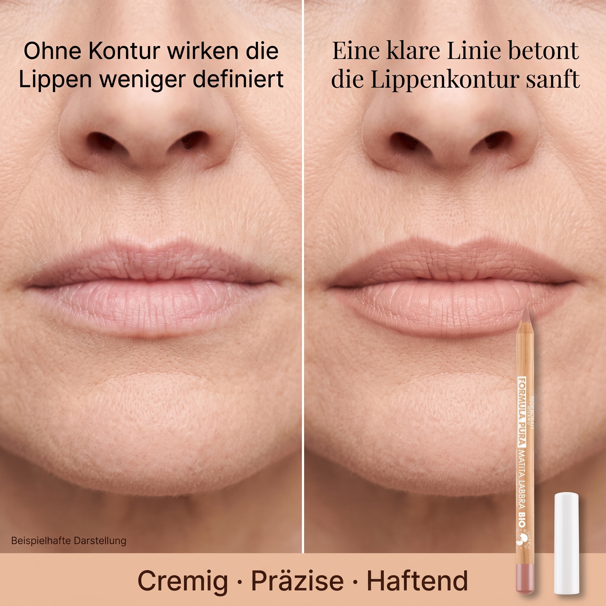 Lip Pencil Bio No. 01 Nude Beige Lip Pencil Bio No. 01 Nude Beige