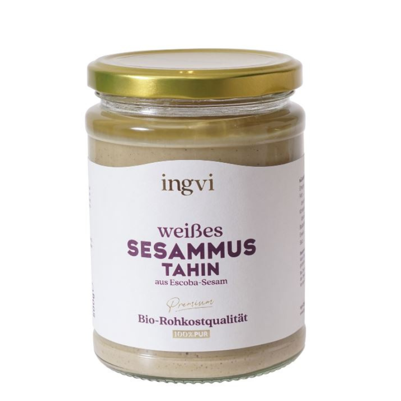 BIO Sesammus Escoba weiß roh ingvi