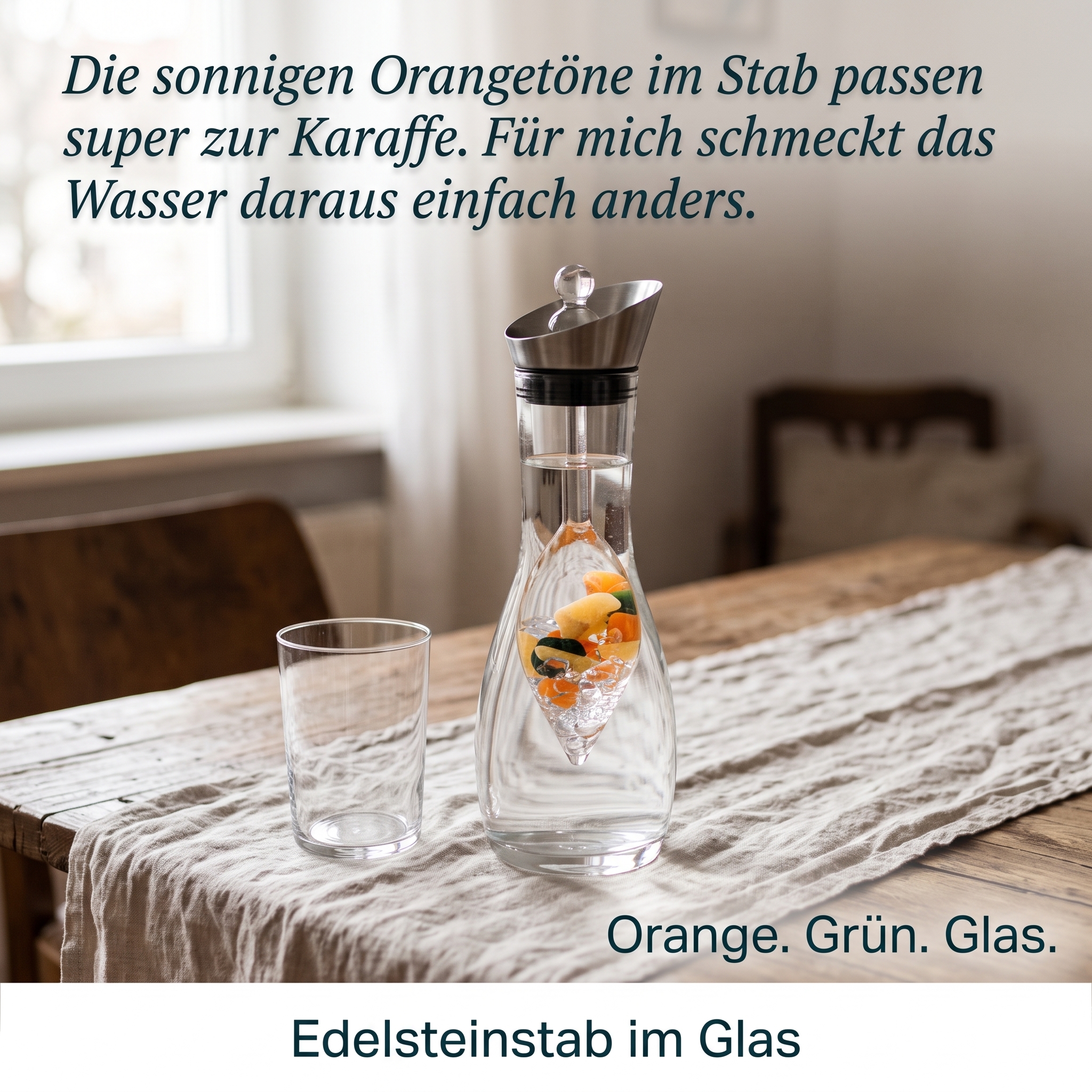 Happiness Glücksmomente Edelsteinstab 
