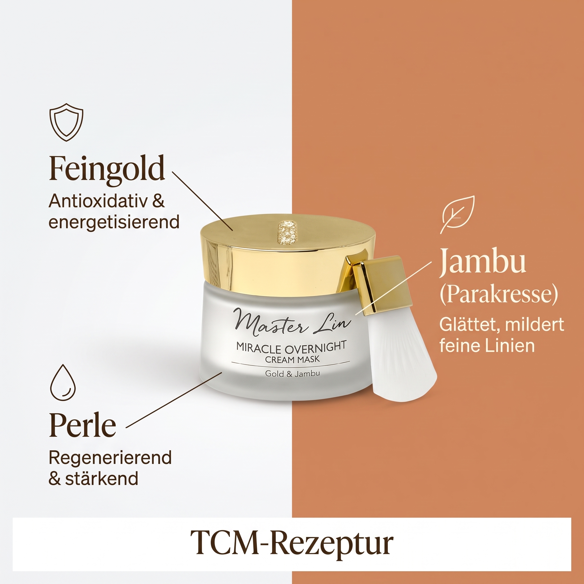 Miracle Overnight Cream Mask Gold&Jambu Miracle Overnight Cream Mask Gold&Jambu