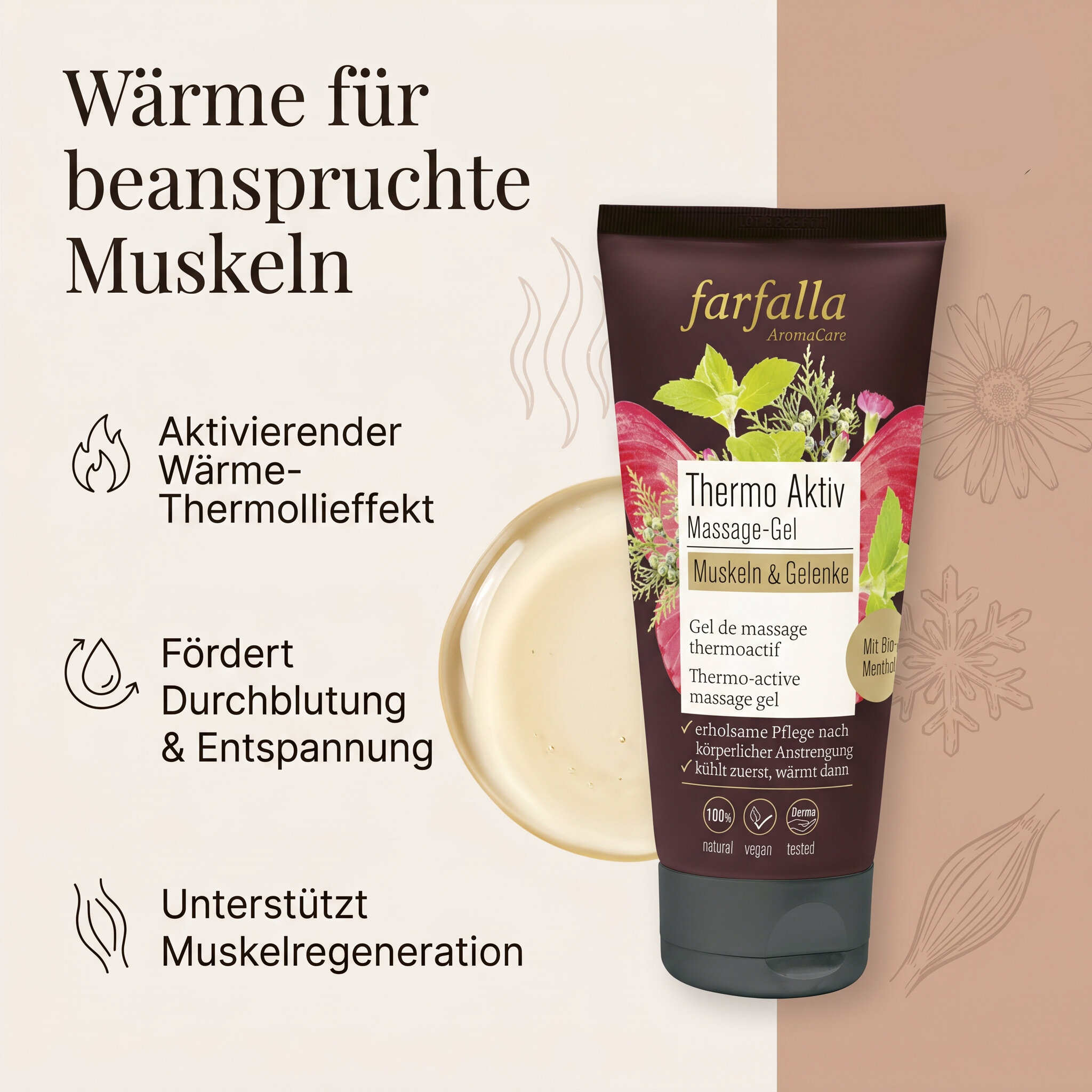 Muskeln & Gelenke Thermo Aktiv Massage-Gel Muskeln & Gelenke Thermo Aktiv Massage-Gel