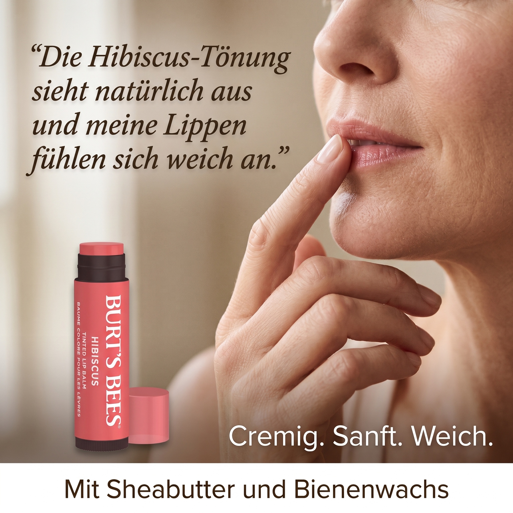 Tinted Lip Balm Hibiscus