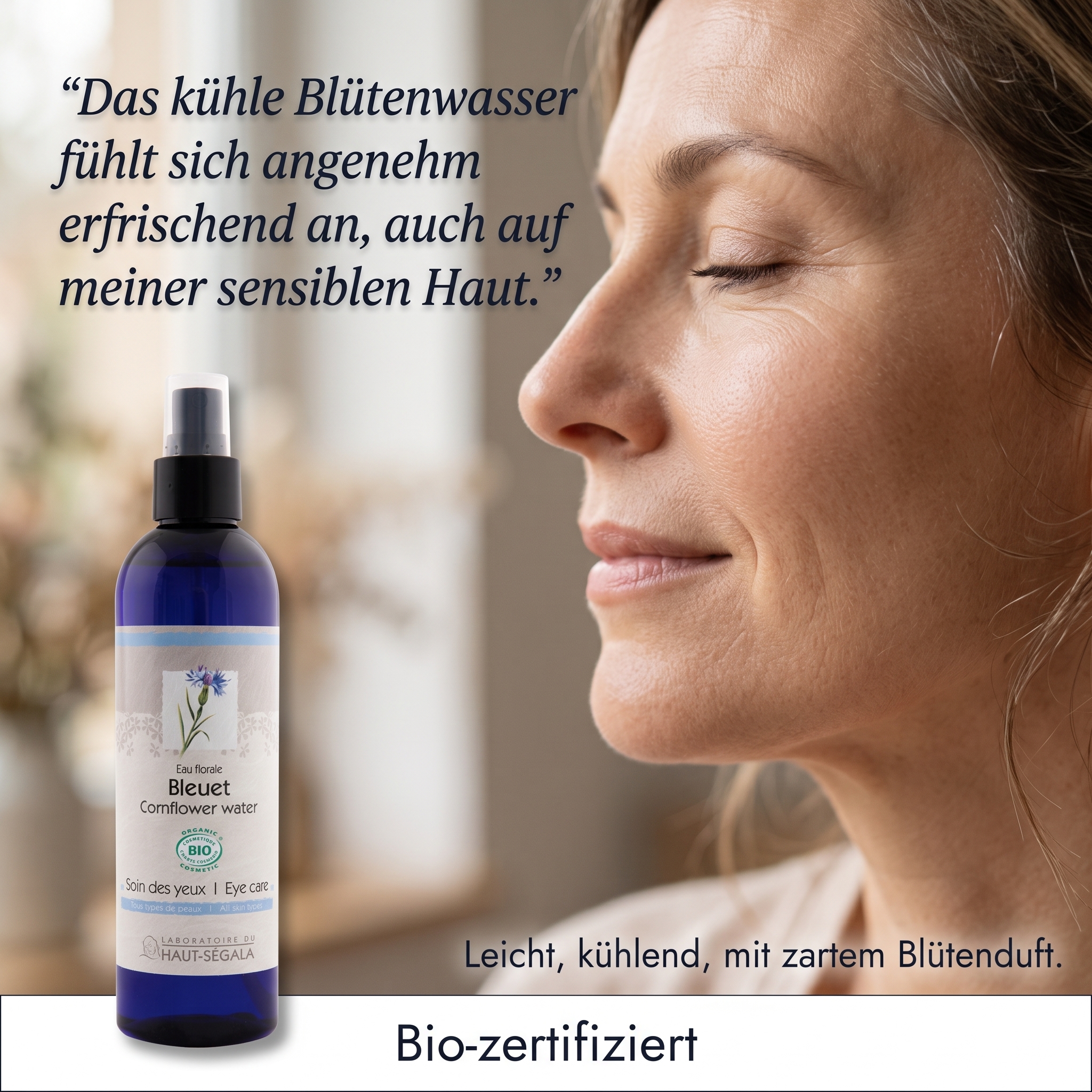 Kornblume-Blütenwasser bio Kornblume-Blütenwasser bio