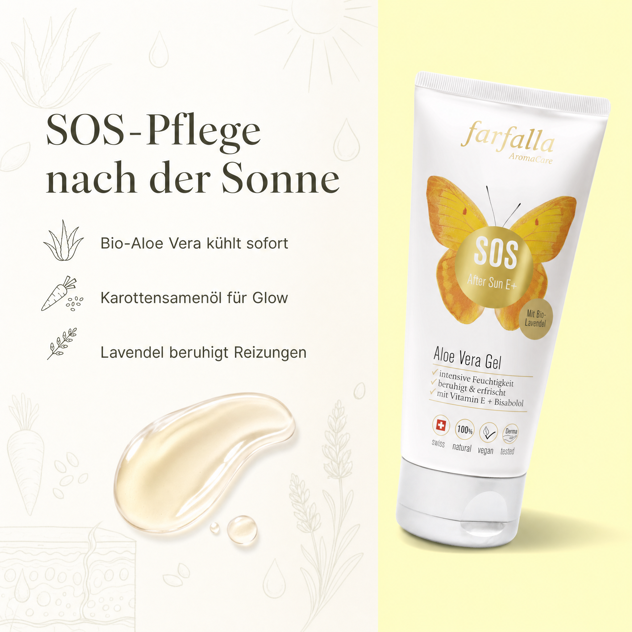 SOS After Sun E+ Aloe Vera Gel