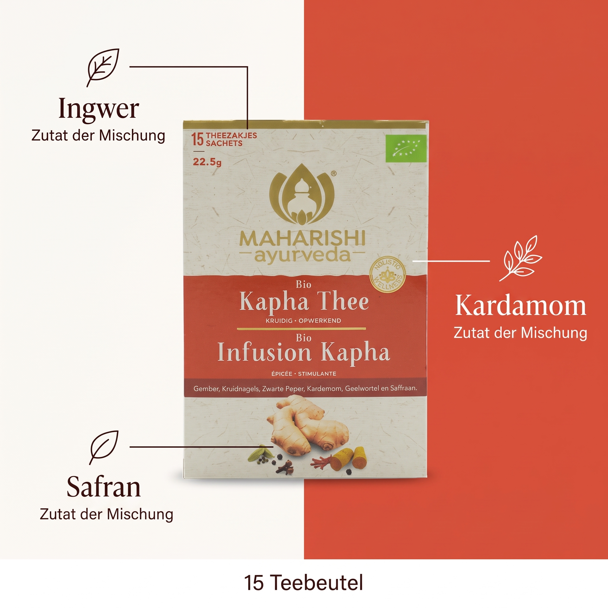 BIO Kapha Tee 15 Btl. BIO Kapha Tee 15 Btl.