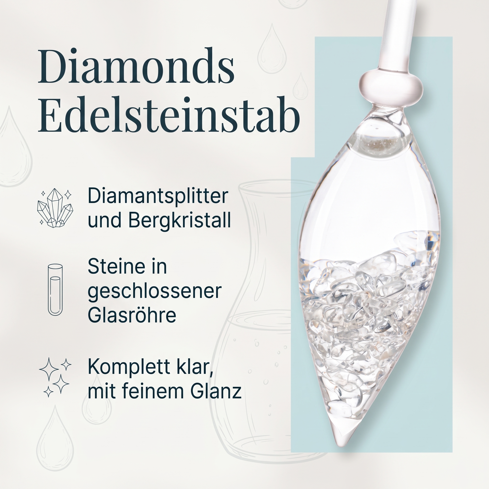 Diamonds Edelsteinstab 