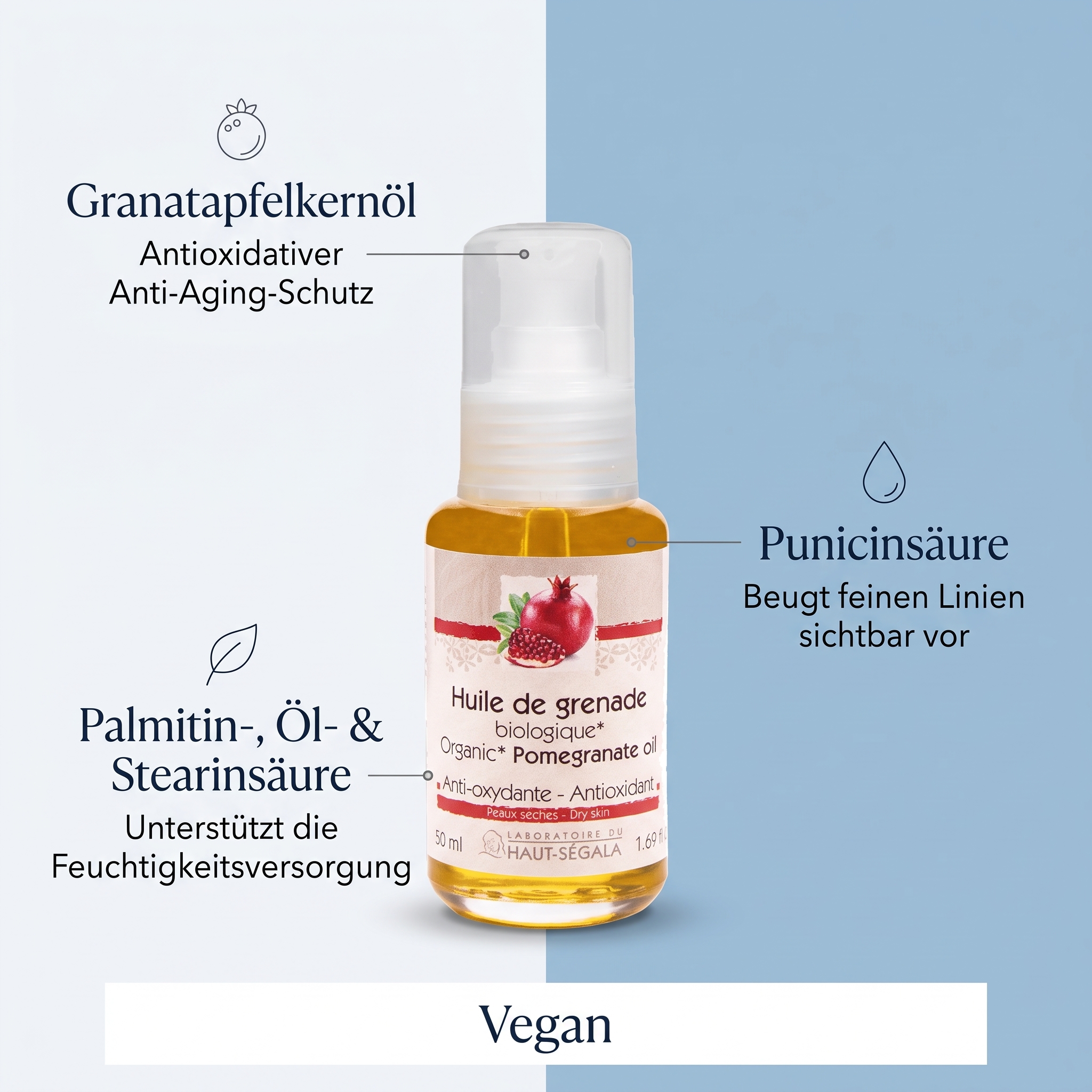 Granatapfelkern-Öl (Pomegranate oil)