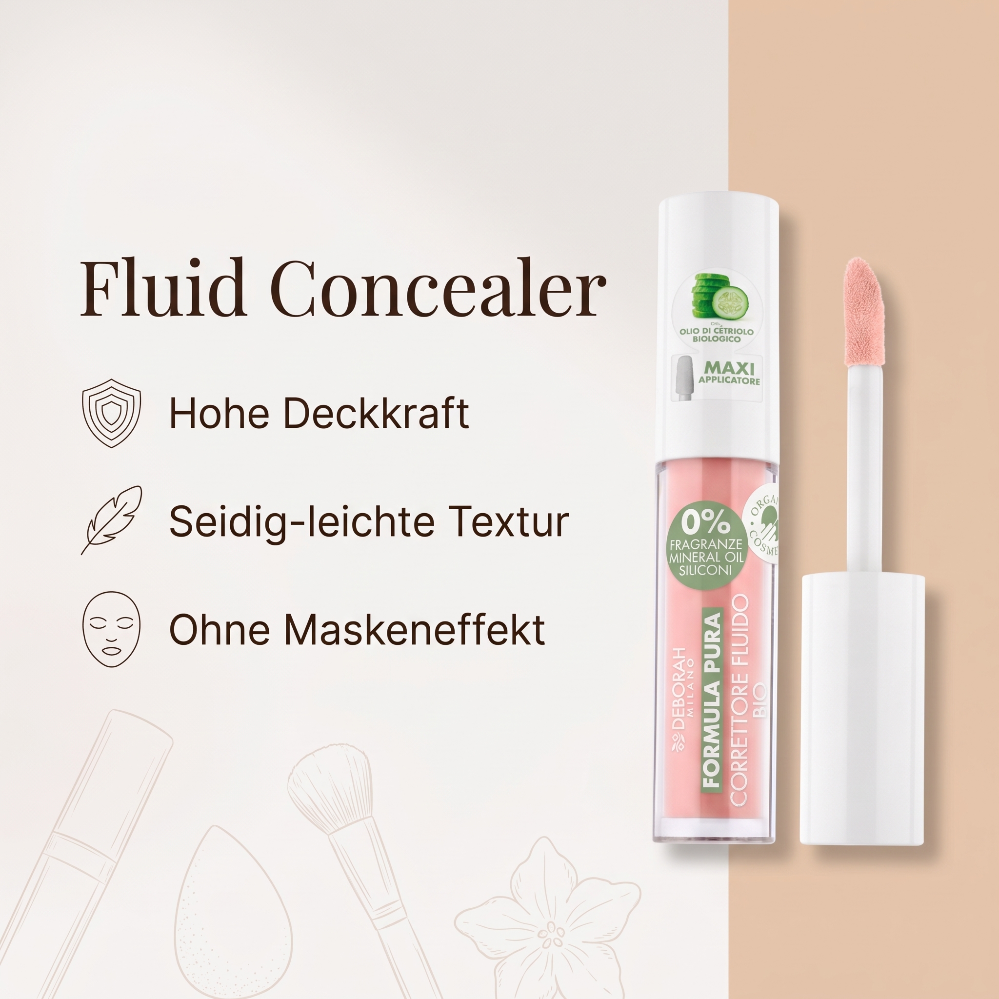 Fluid Concealer Bio No. 01 Fair