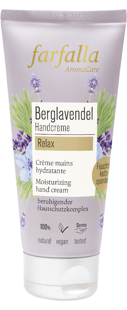 Handcreme Berglavendel Relax Handcreme Berglavendel Relax