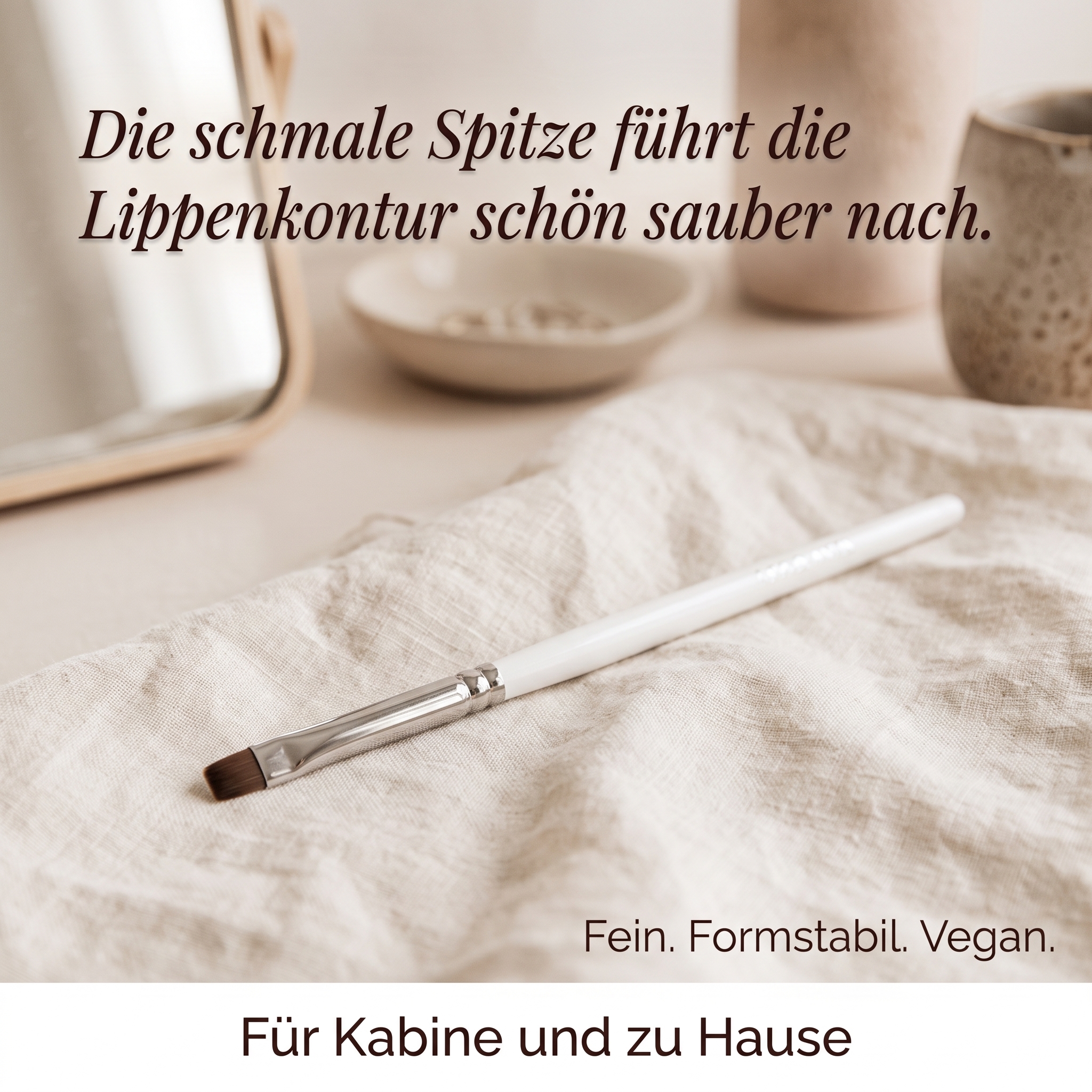 Lippenpinsel, schmal Lippenpinsel, schmal