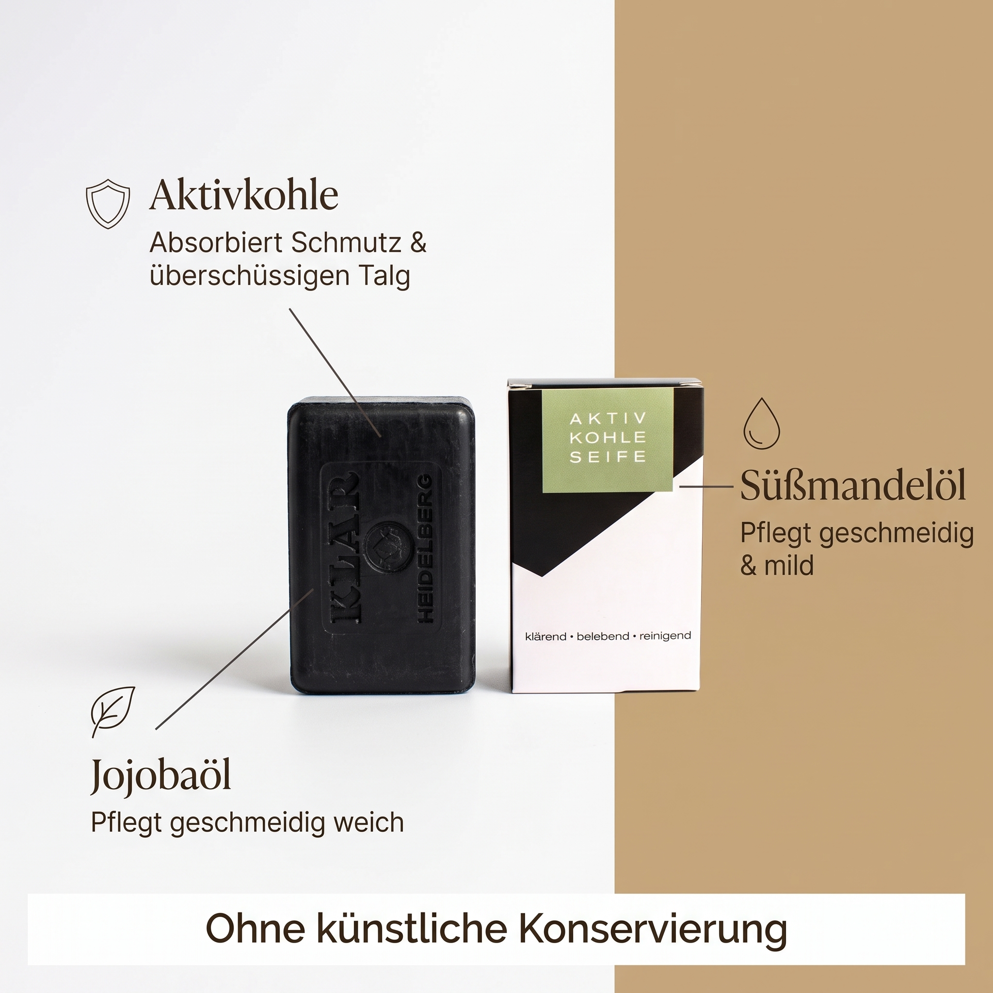 Klar´s Kohleseife