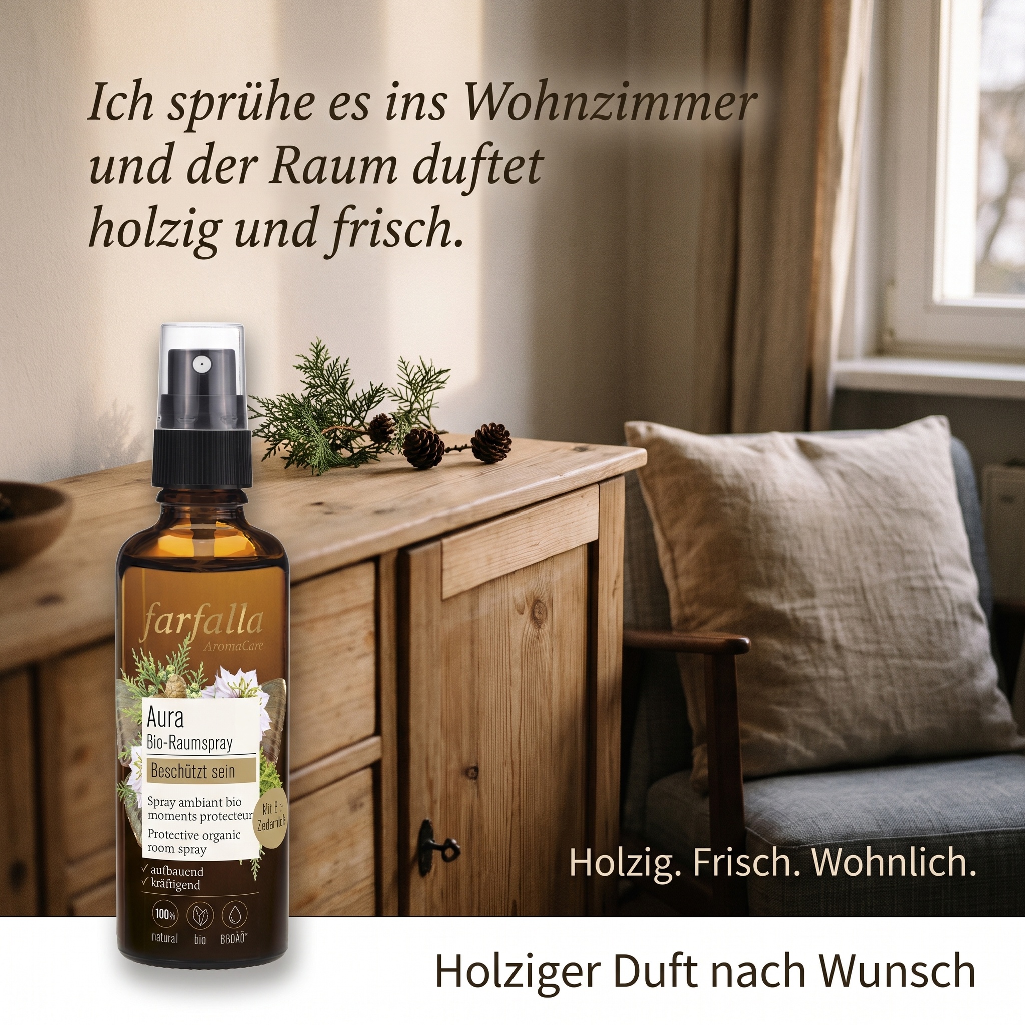 Beschützt sein Aura Bio-Raumspray Beschützt sein Aura Bio-Raumspray