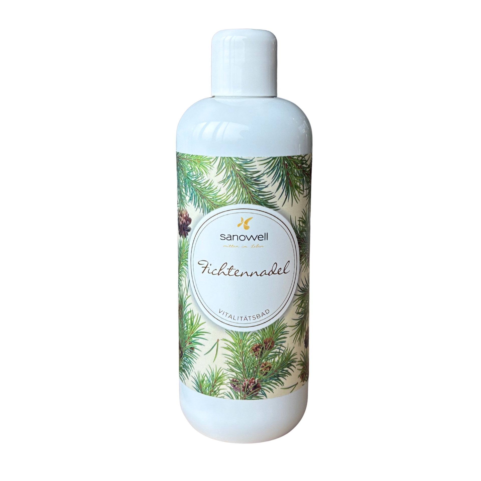 Fichtennadel Badezusatz Sanowell (davor Lavendel)