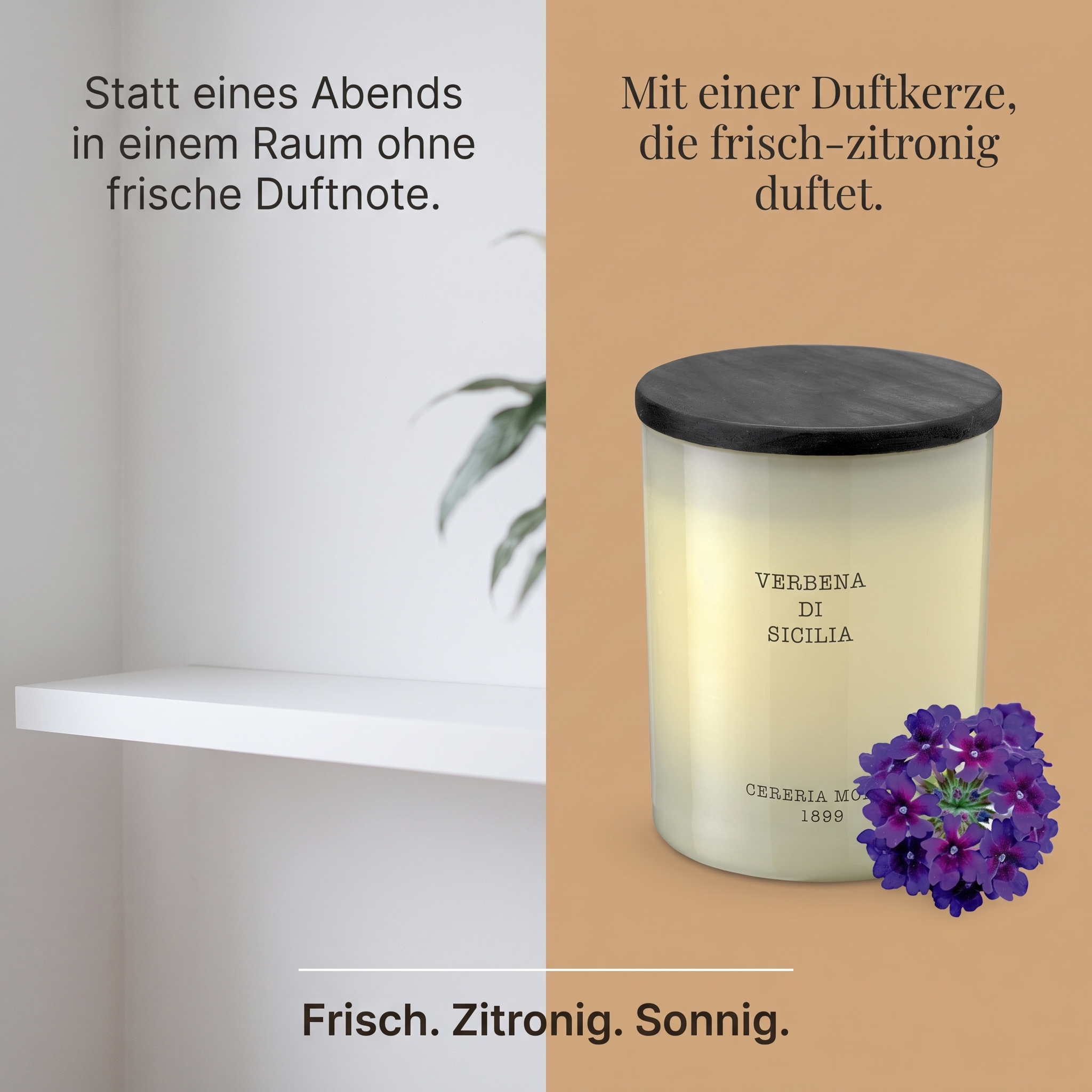Duftkerze Verbena di Sicilia 