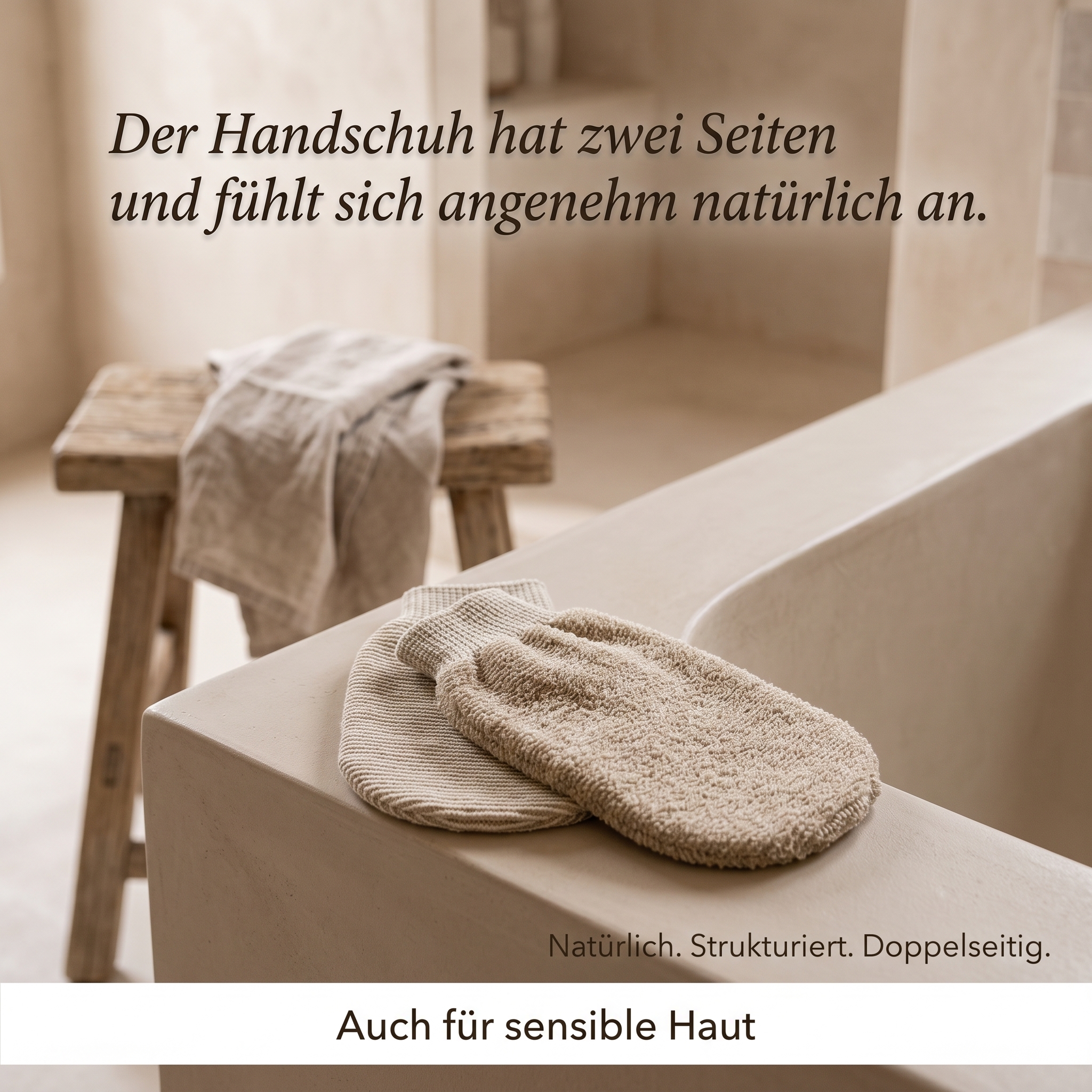 Massage- & Peelinghandschuh Massage- & Peelinghandschuh