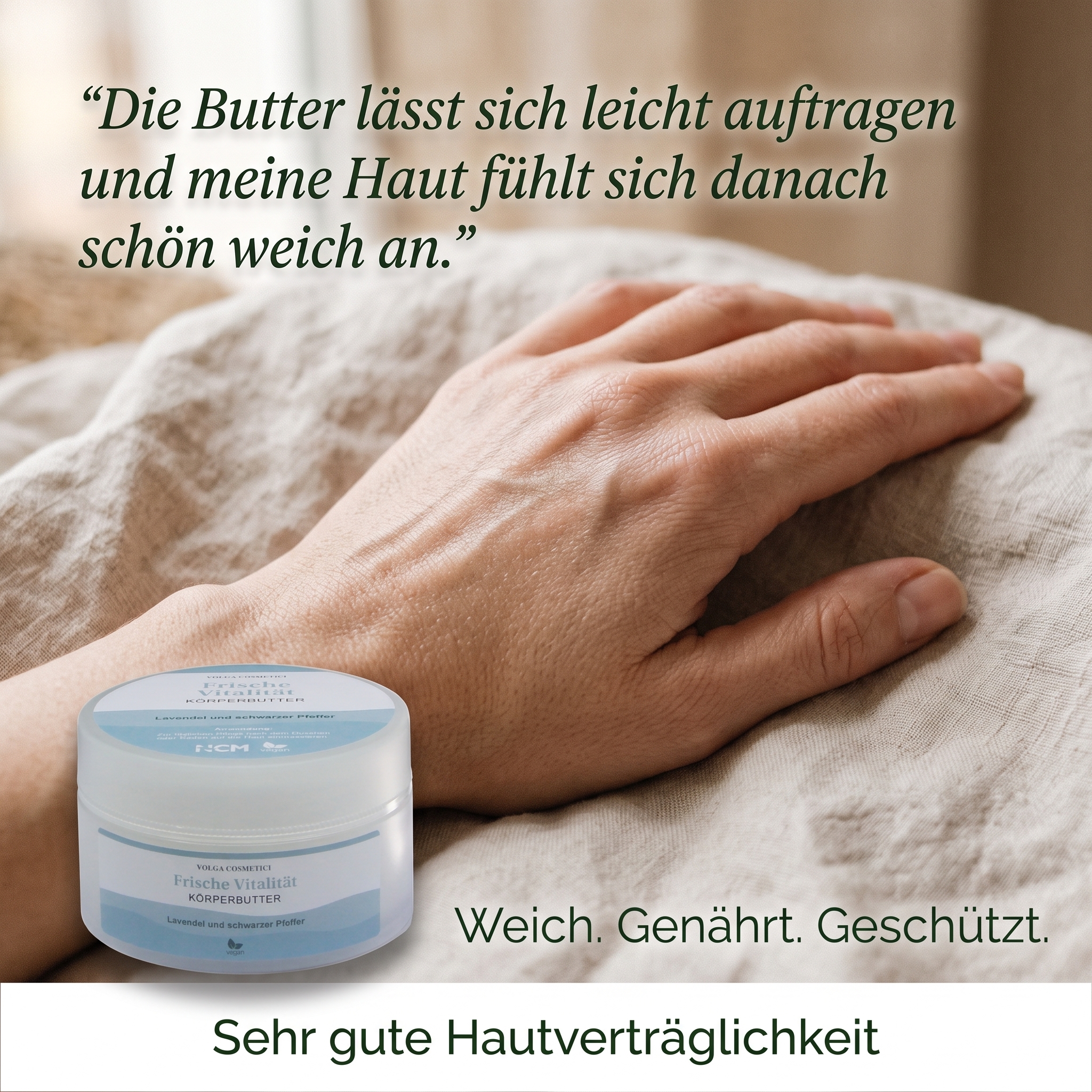 Körperbutter frische Vitalität 