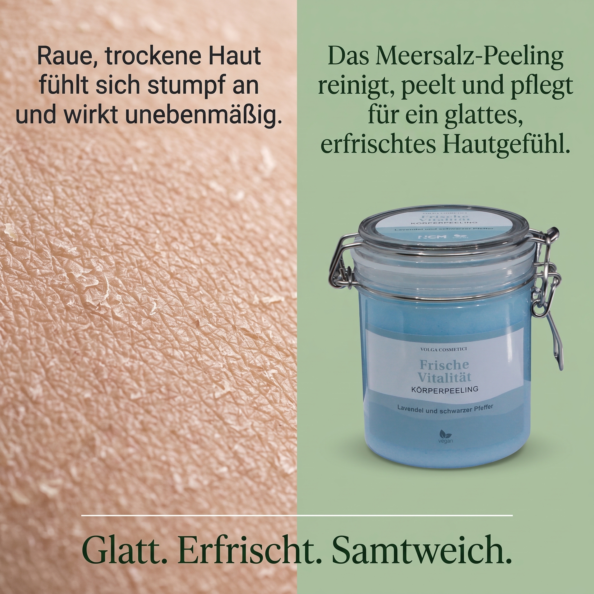 Körperpeeling frische Vitalität
