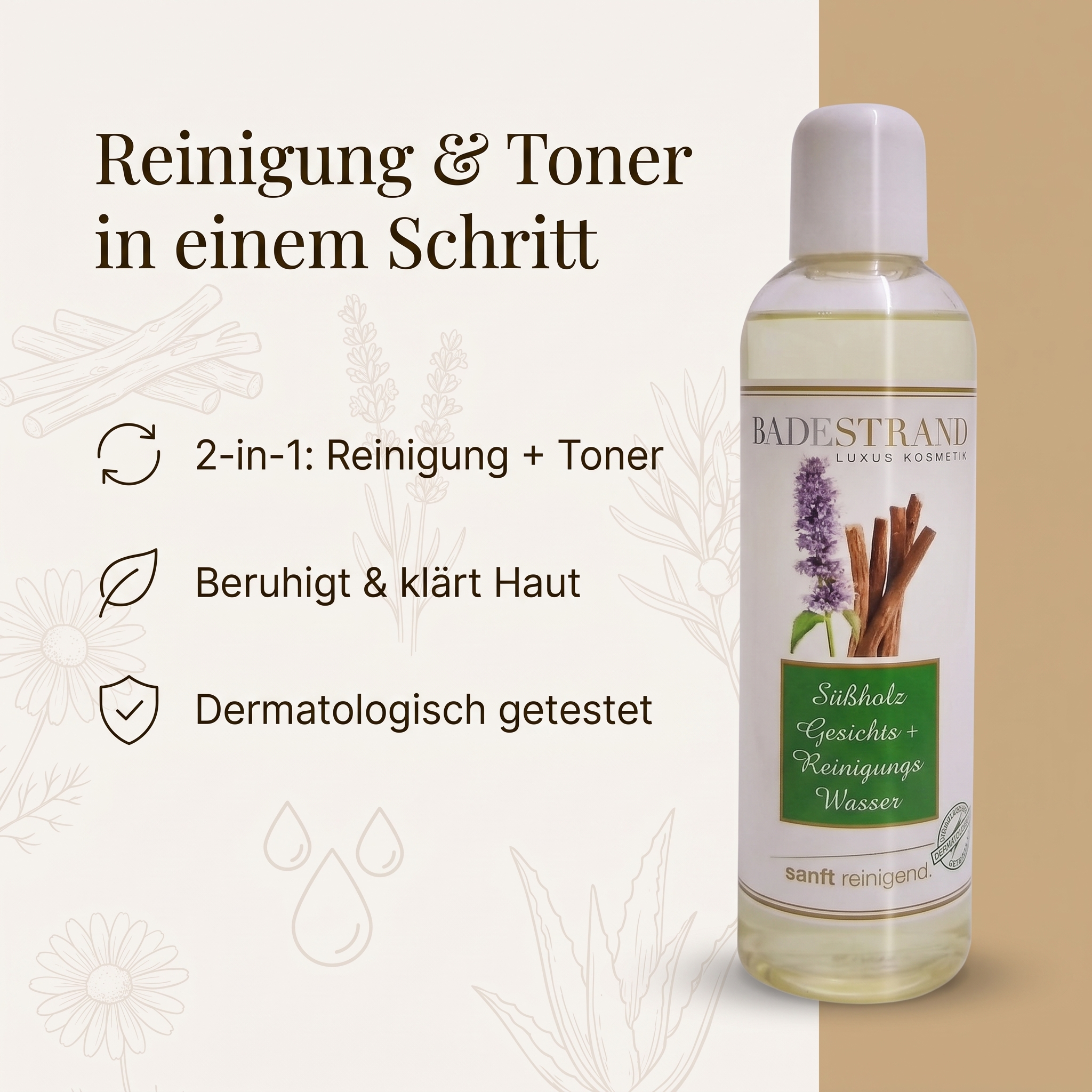 Süßholz Gesichts- & Reinigungswasser