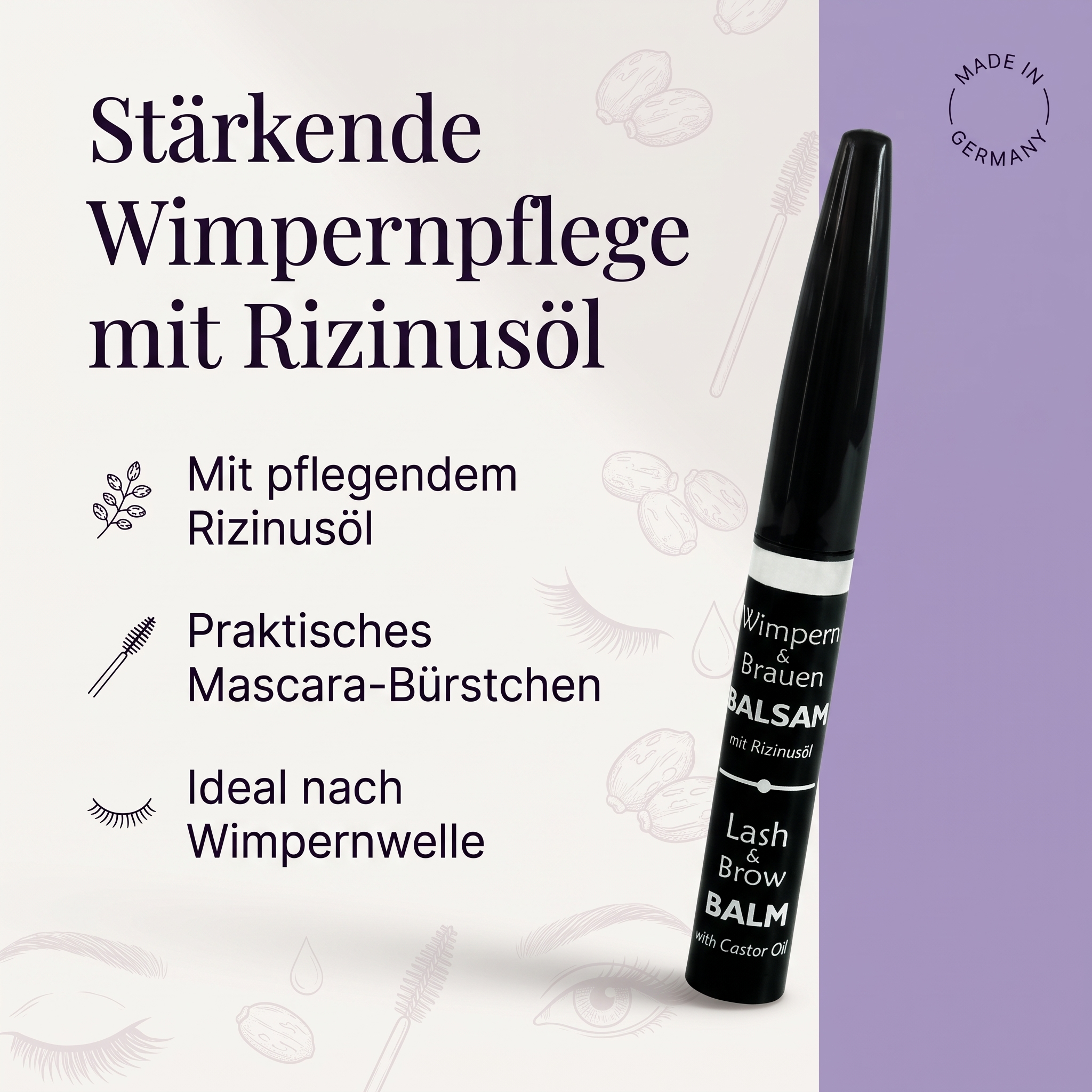 Wimpern- & Augenbrauenbalsam