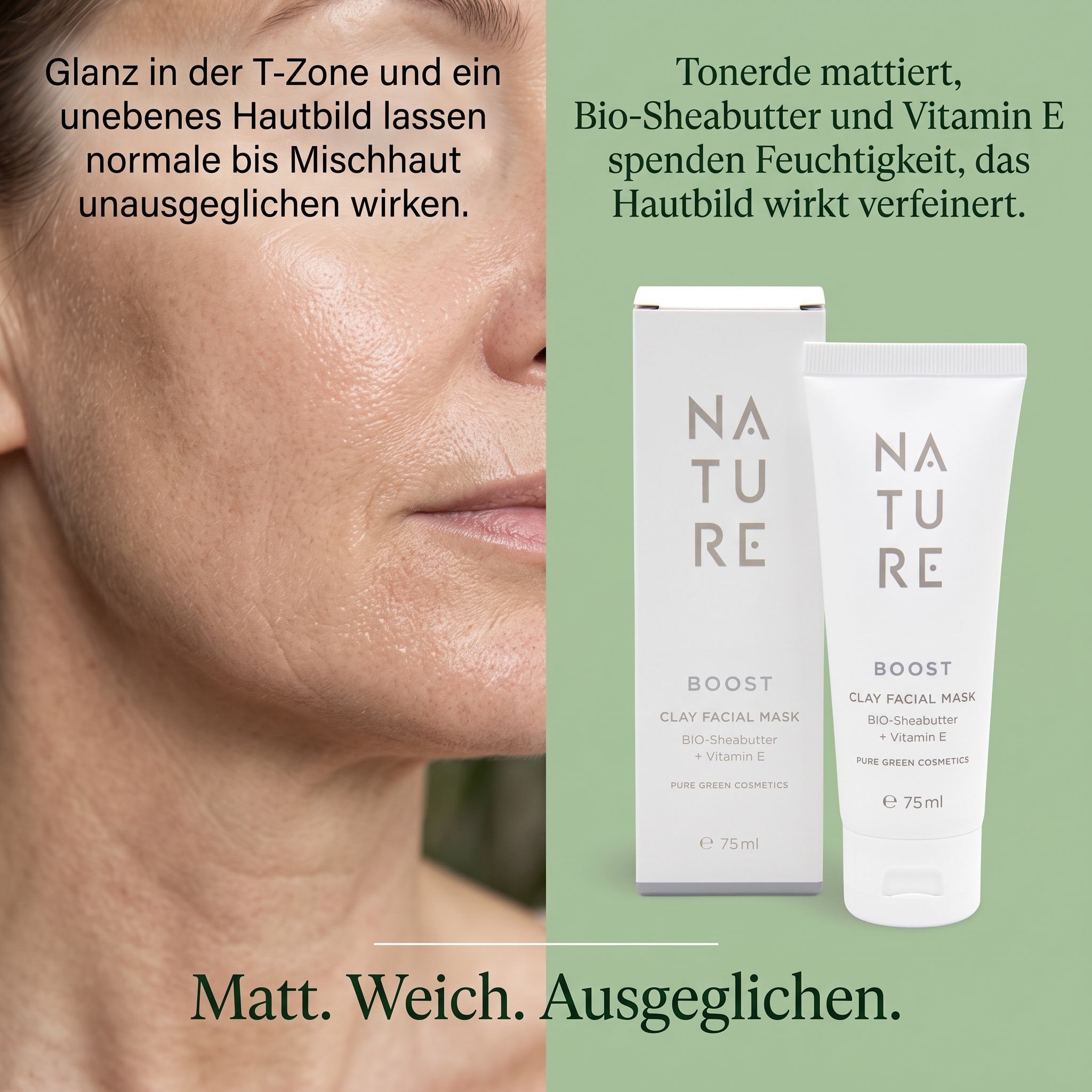 Clay Facial Mask BOOST Clay Facial Mask BOOST