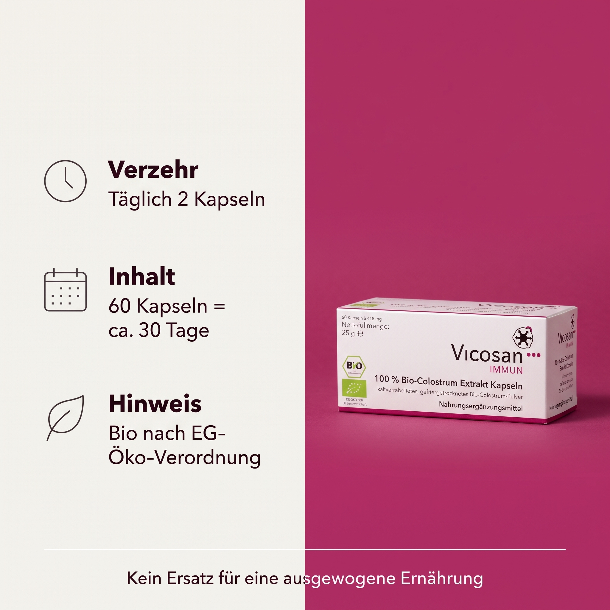 BIO 100 % - Colostrum Immun VICOSAN