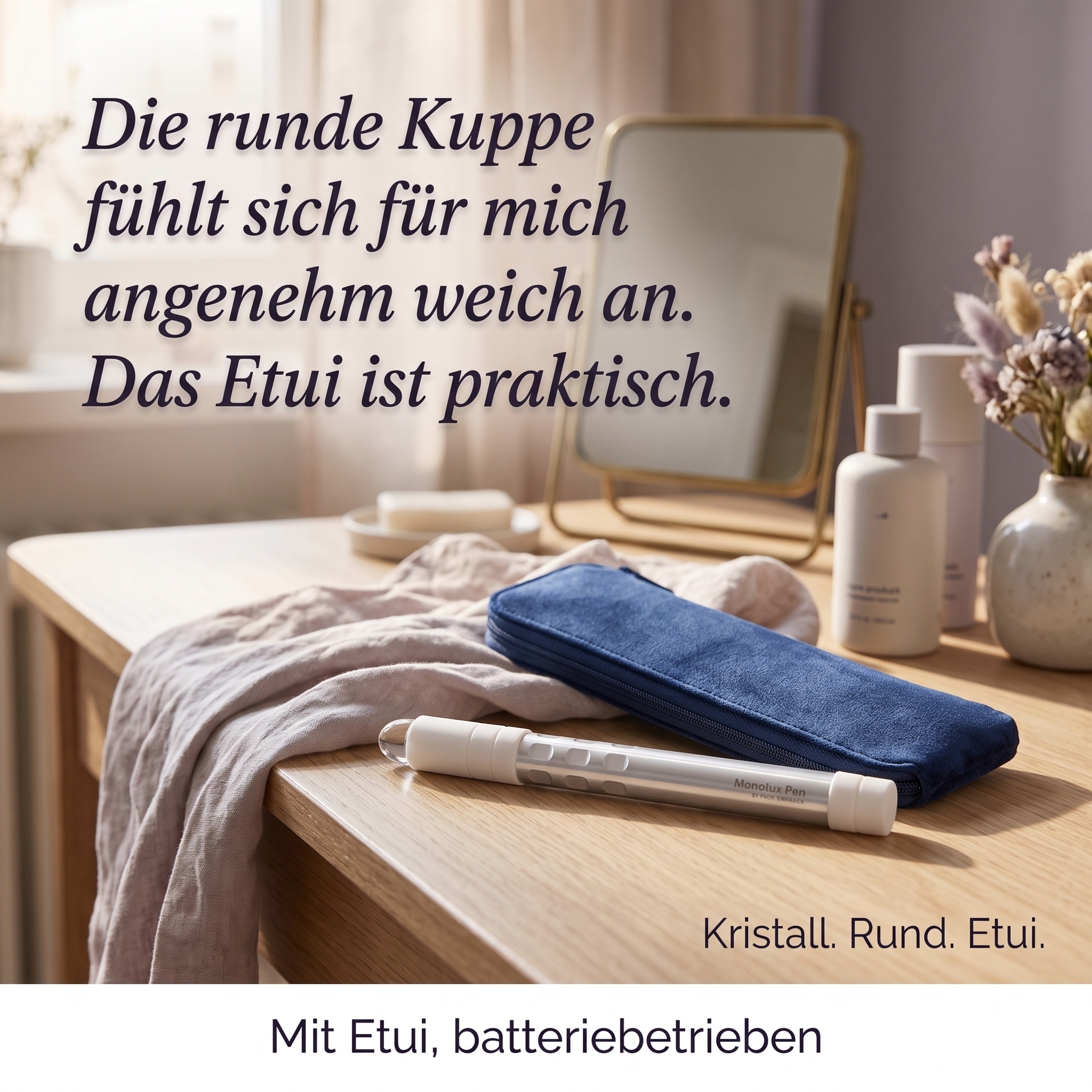 Kristall Pen Rund inkl. Etui Kristall Pen Rund inkl. Etui