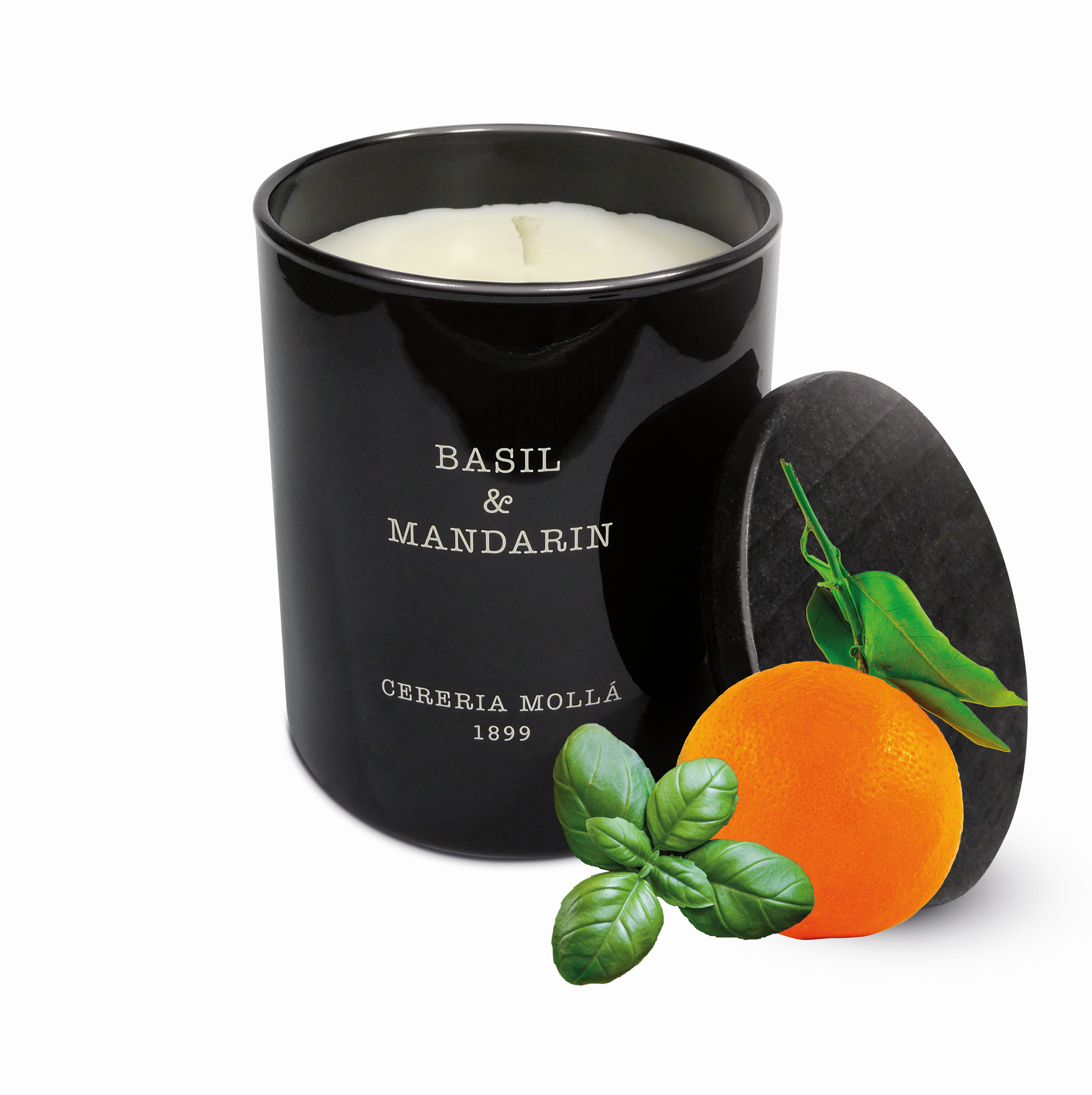 Duftkerze Basilikum & Mandarine 
