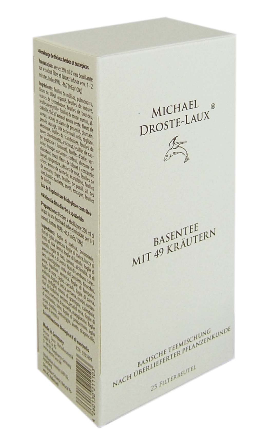 Basischer BIO 49-Kräuter-Tee Teebeutel 