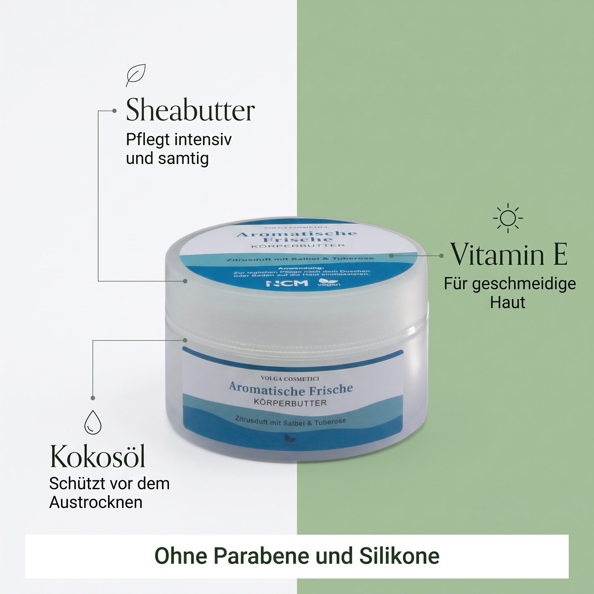 Körperbutter aromatische Frische