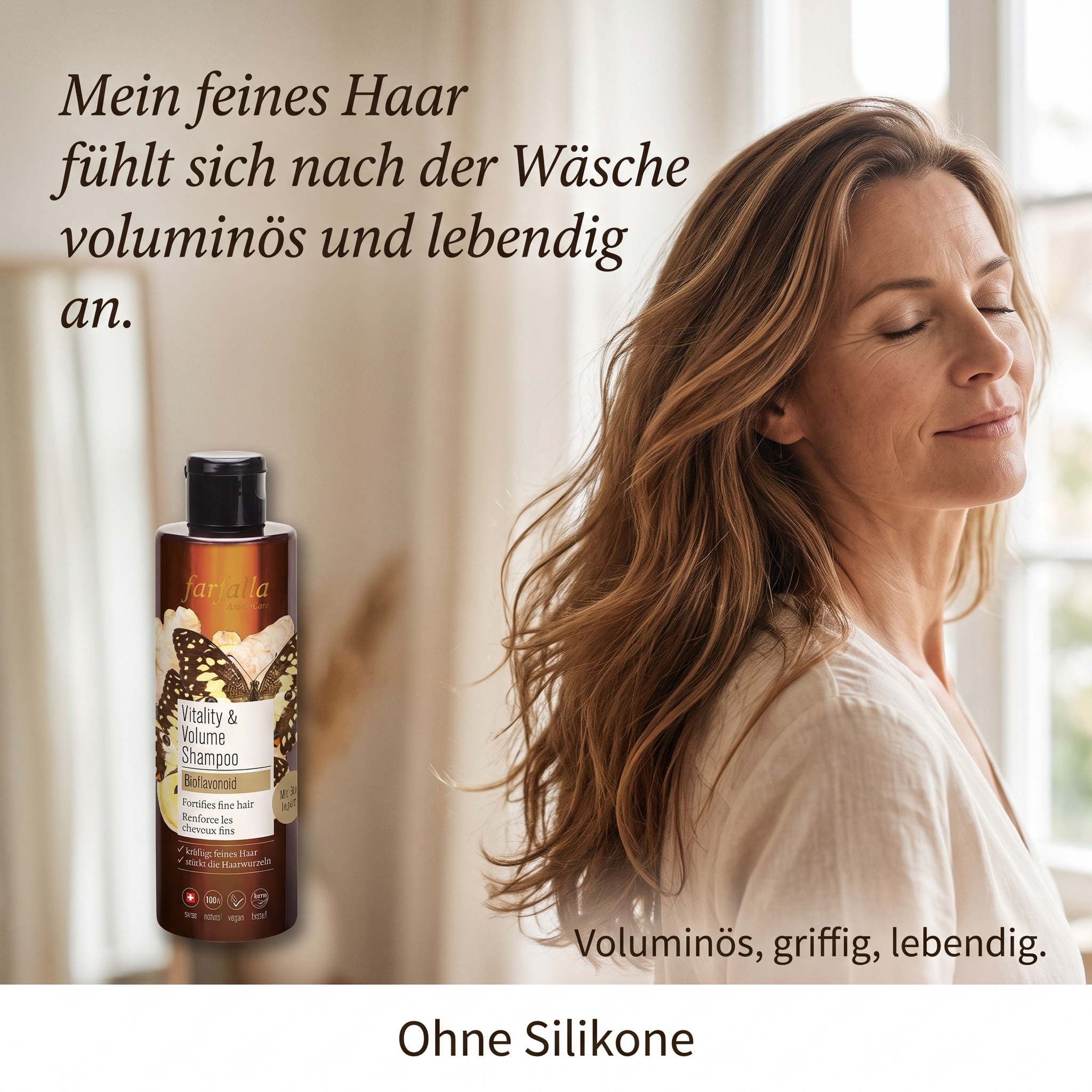 Shampoo Vitality & Volume Bioflavonoid (vormals Ingwer Volumen-Shampoo) Shampoo Vitality & Volume Bioflavonoid (vormals Ingwer Volumen-Shampoo)