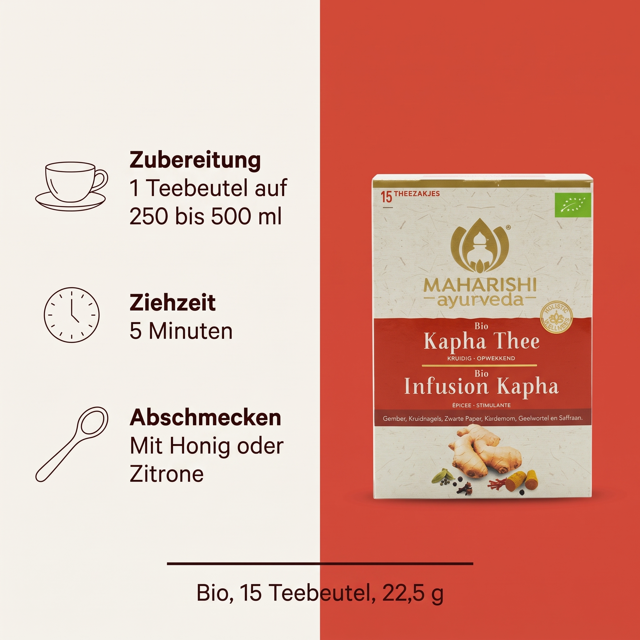 BIO Kapha Tee 15 Btl. BIO Kapha Tee 15 Btl.