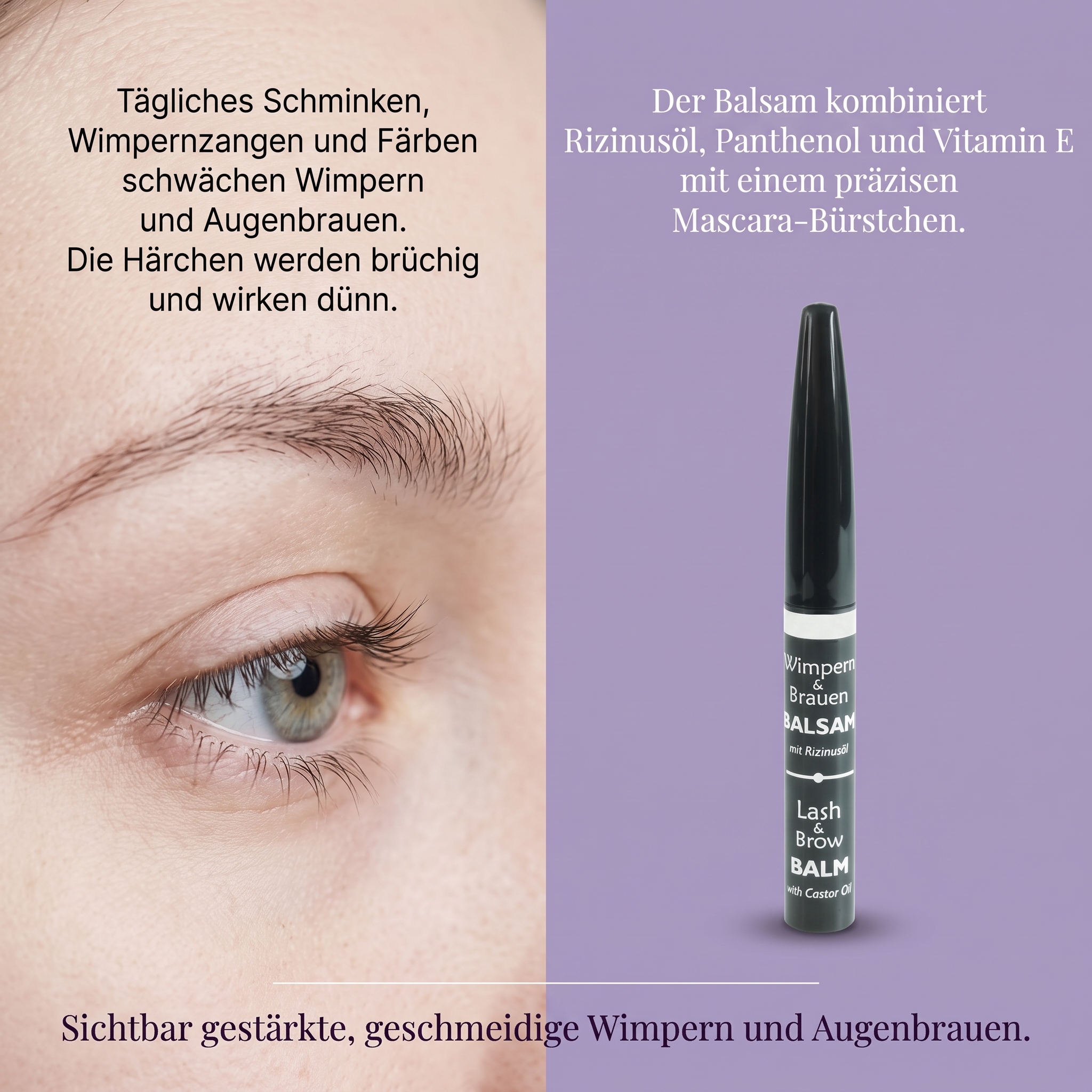 Wimpern- & Augenbrauenbalsam