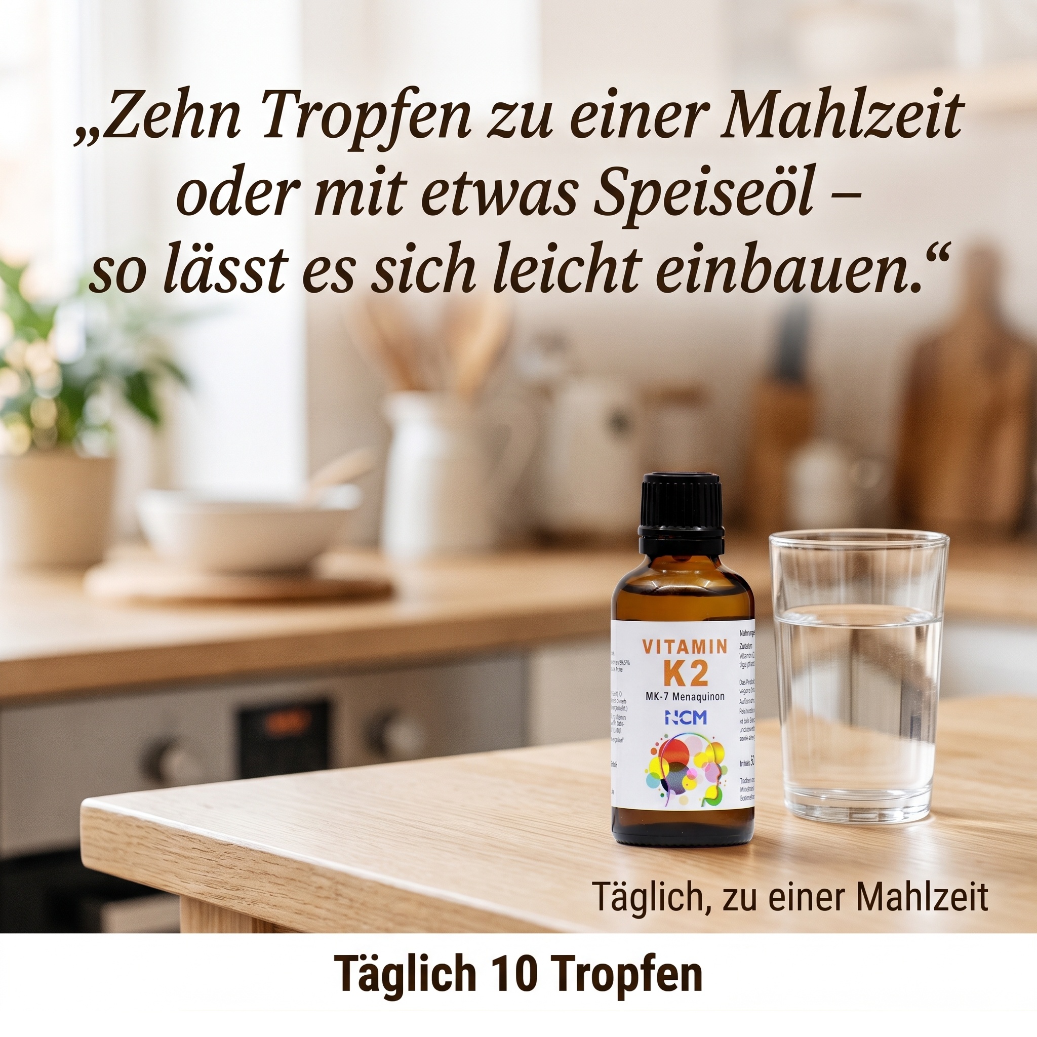 Vitamin K2 Menaquinon Tropfen