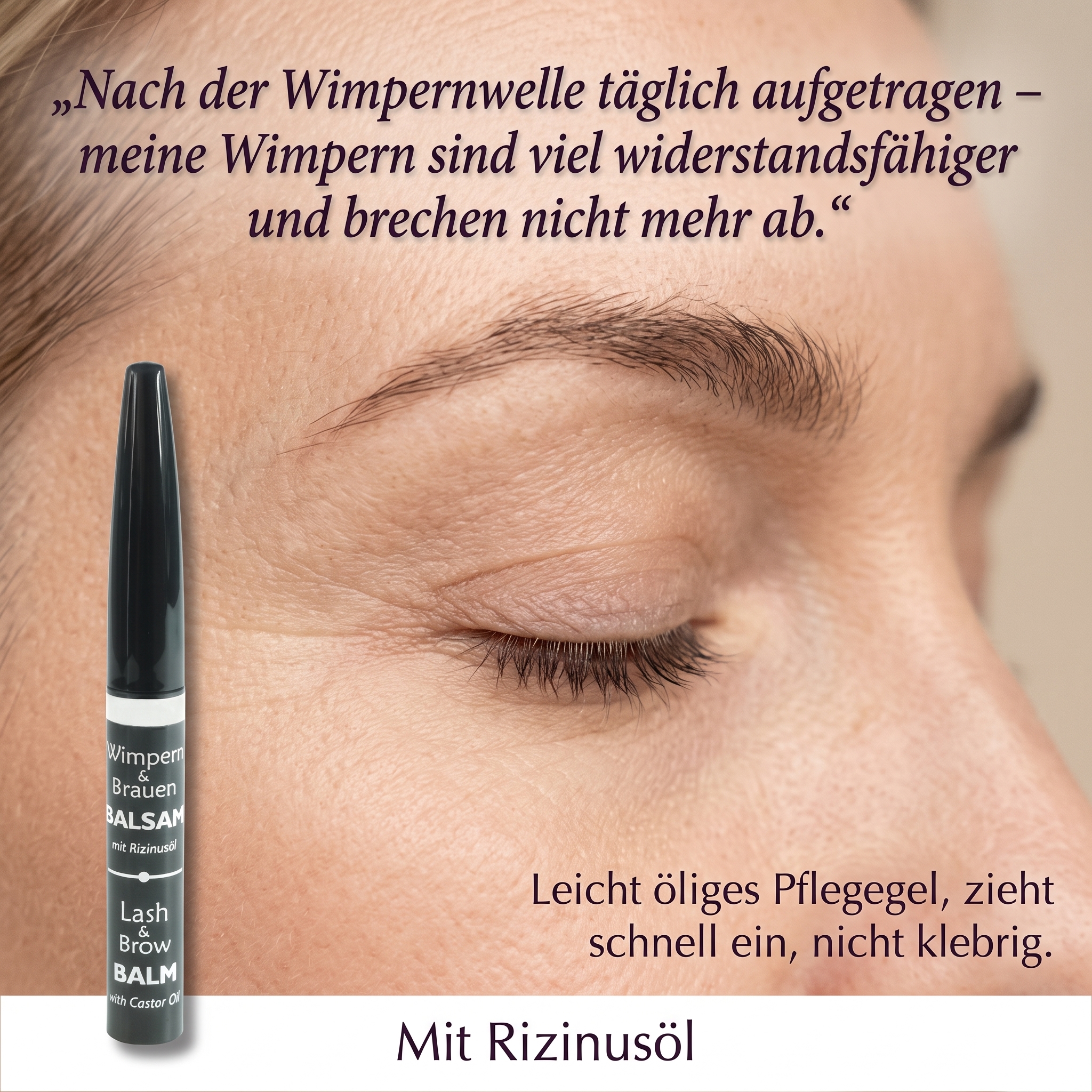 Wimpern- & Augenbrauenbalsam