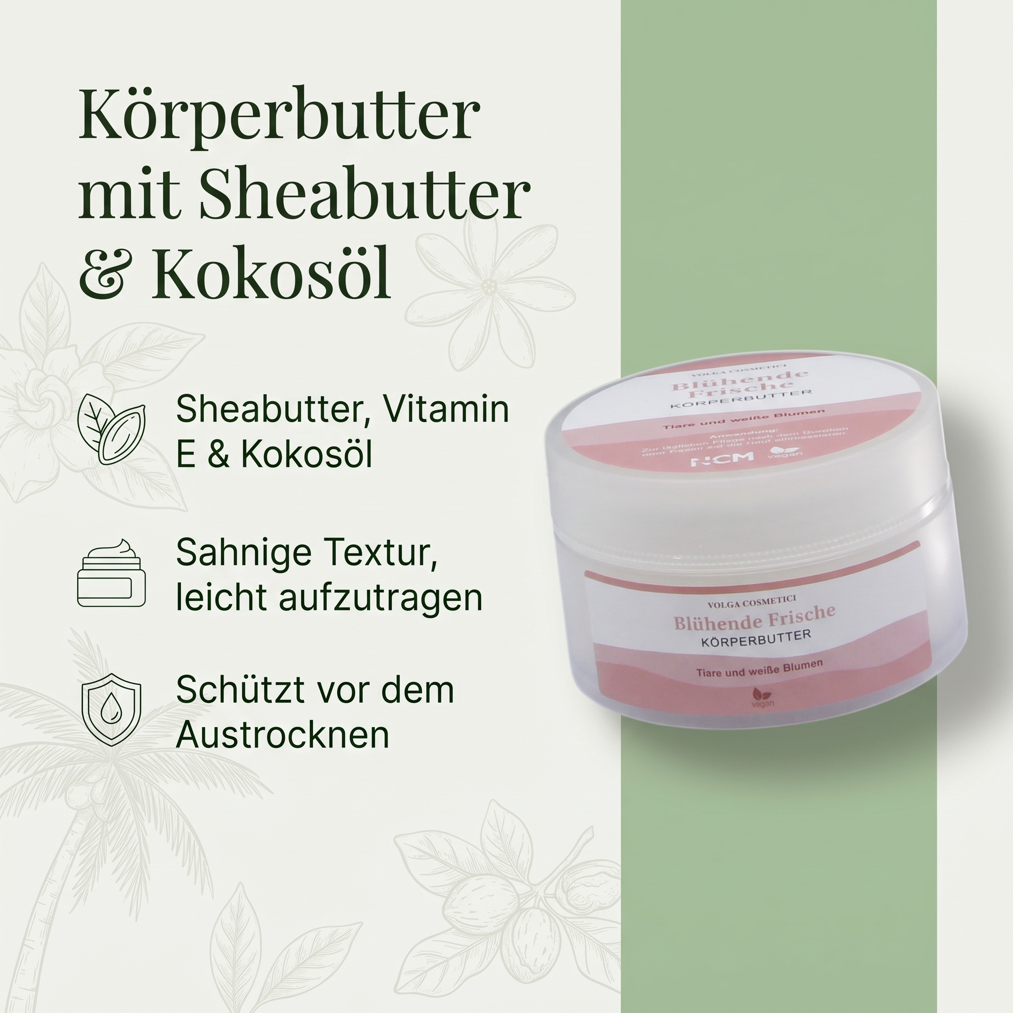 Körperbutter blühende Frische Körperbutter blühende Frische