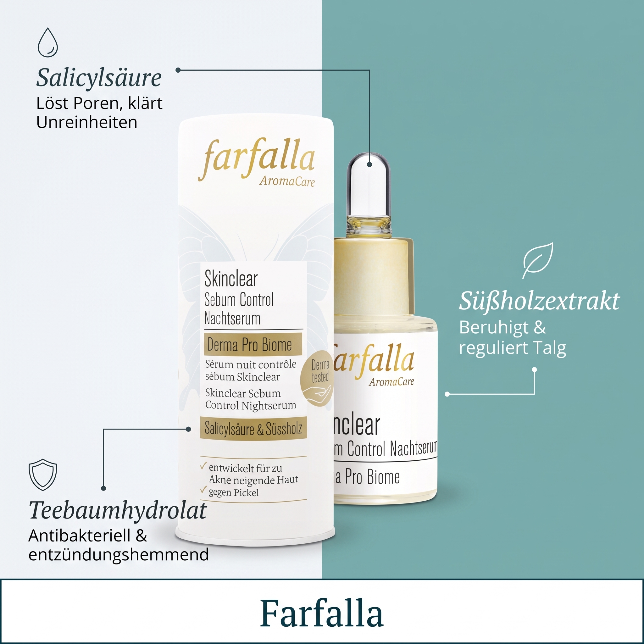 Skinclear Sebum Control Nachtserum Skinclear Sebum Control Nachtserum