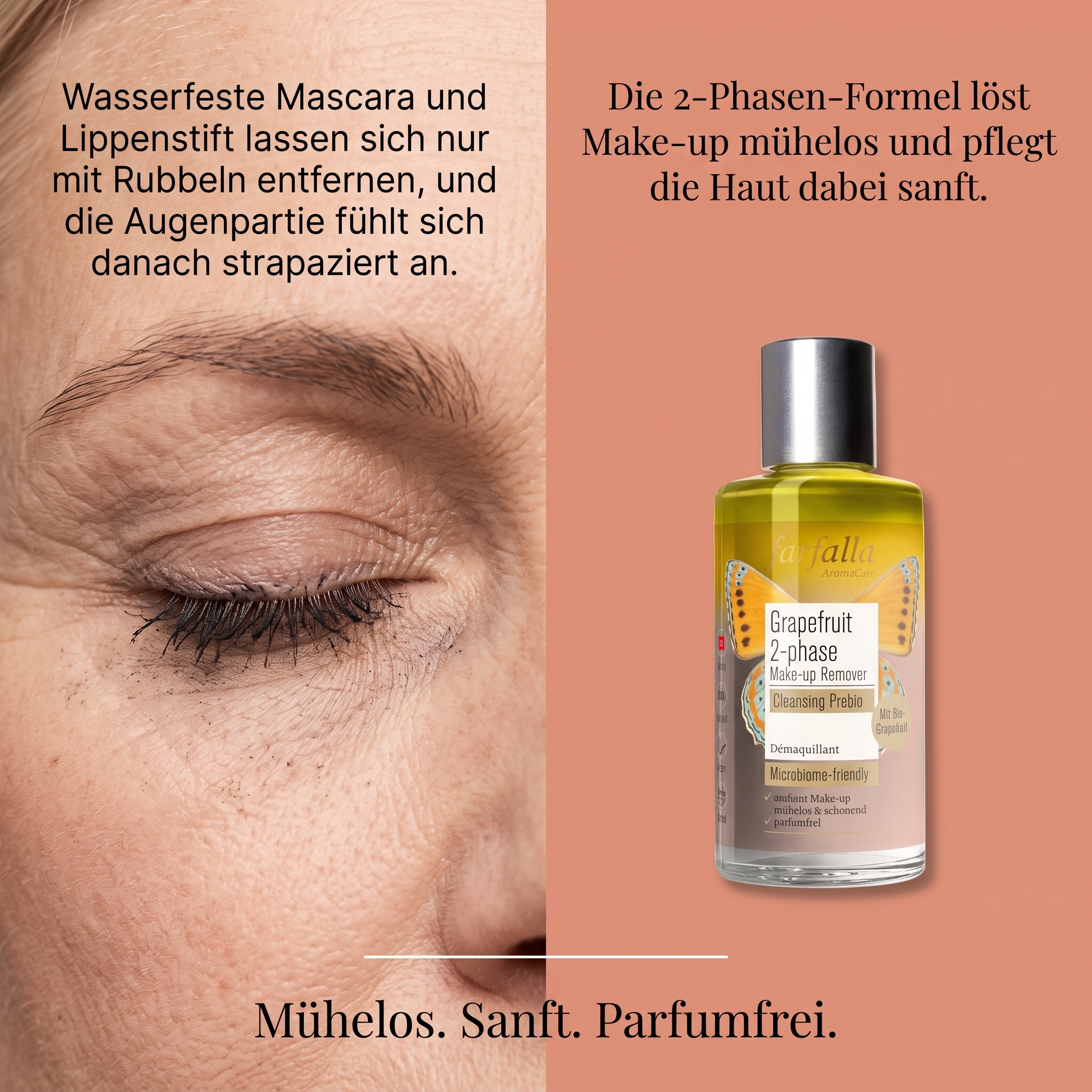 Grapefruit Make-up Entferner 2-Phasen – Cleansing Prebio Grapefruit Make-up Entferner 2-Phasen – Cleansing Prebio