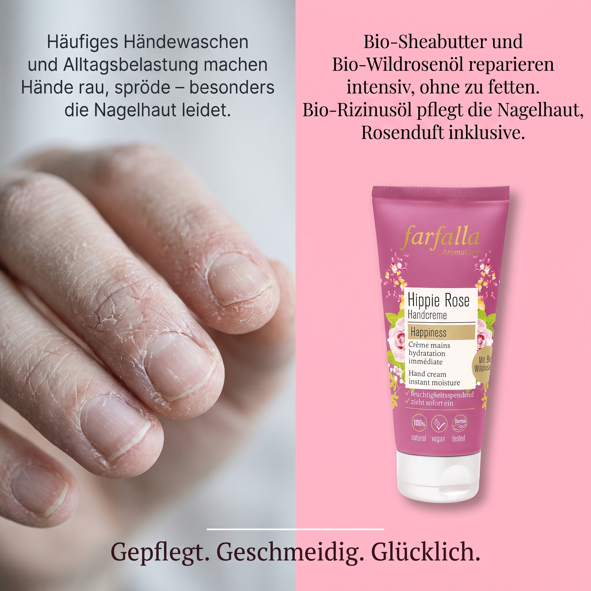 Hippie Rose Happiness Handcreme Hippie Rose Happiness Handcreme