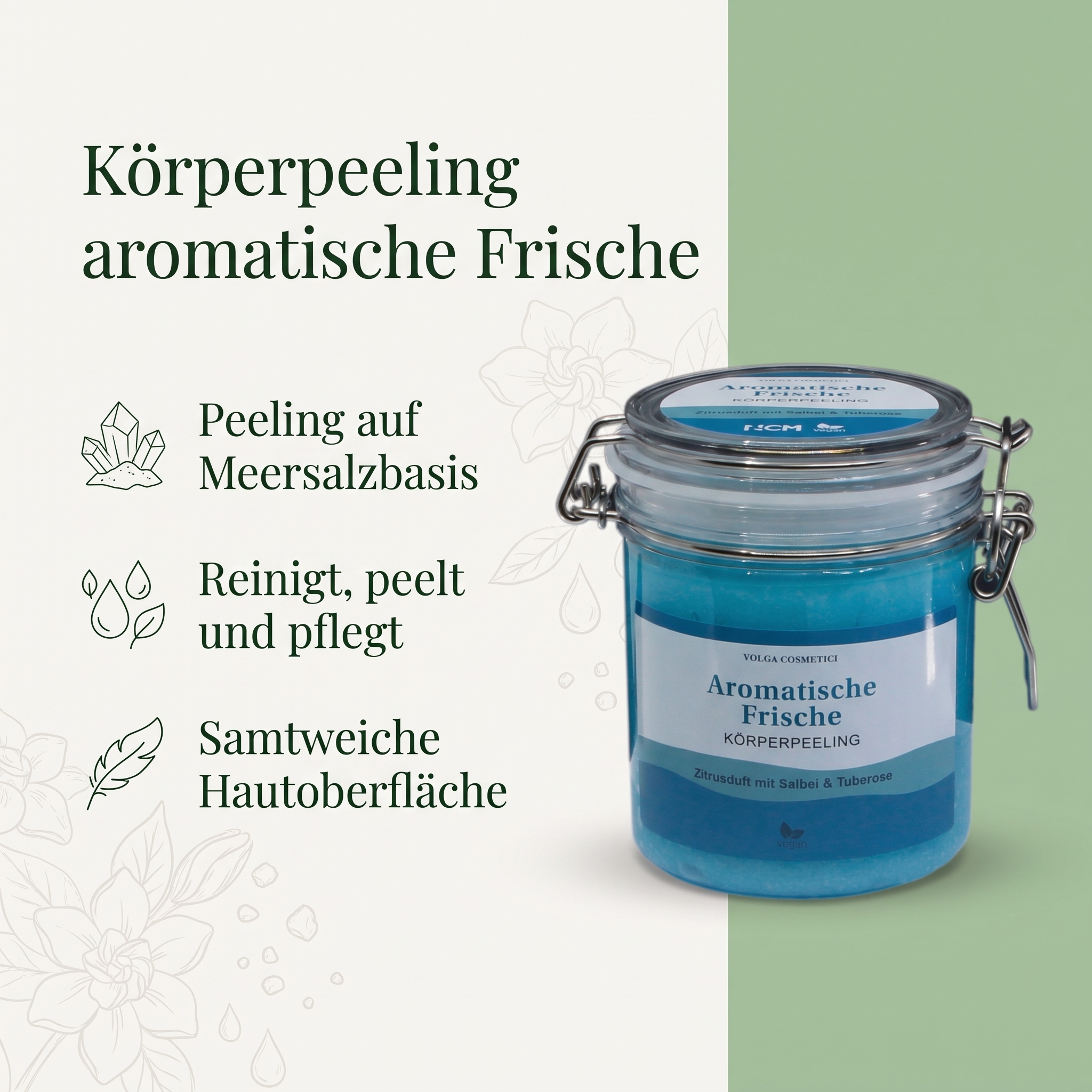 Körperpeeling aromatische Frische 
