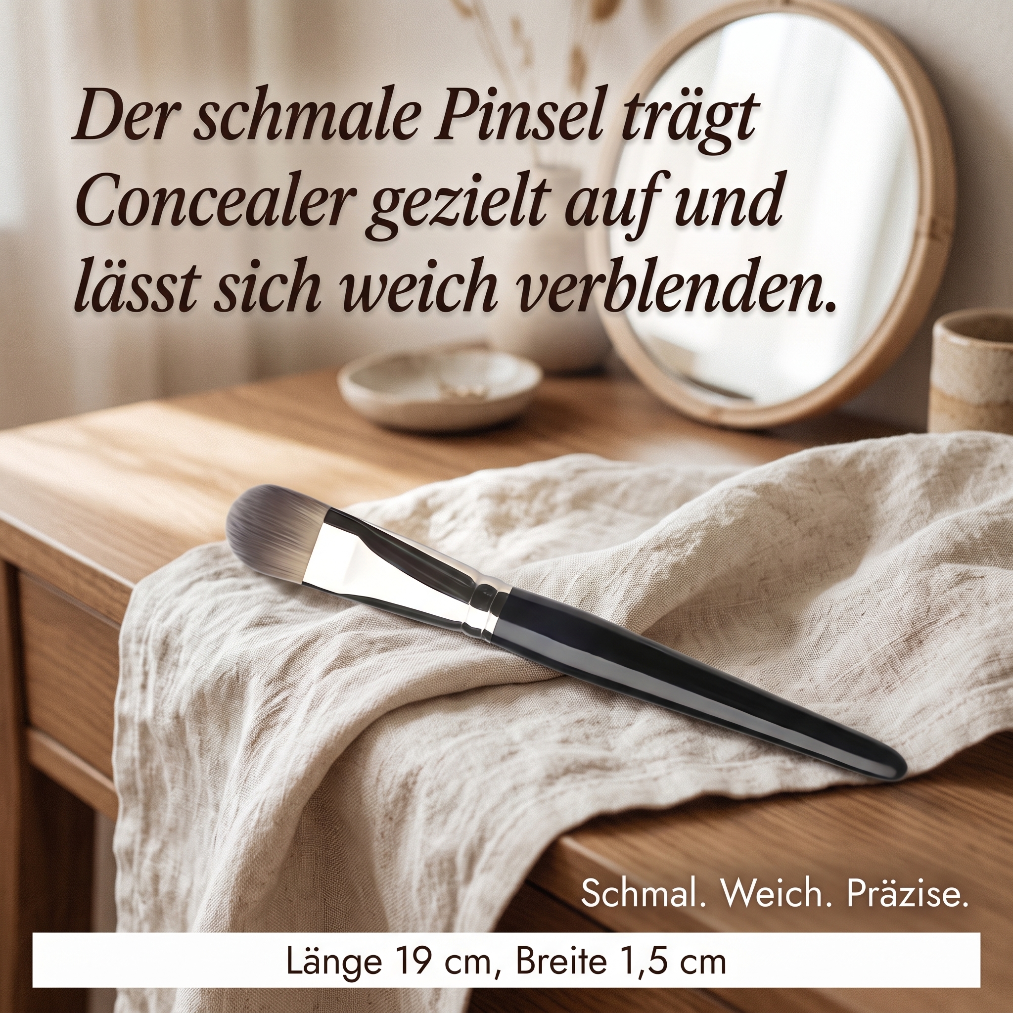 Pinsel für Make-up und Concealer schmal Pinsel für Make-up und Concealer schmal