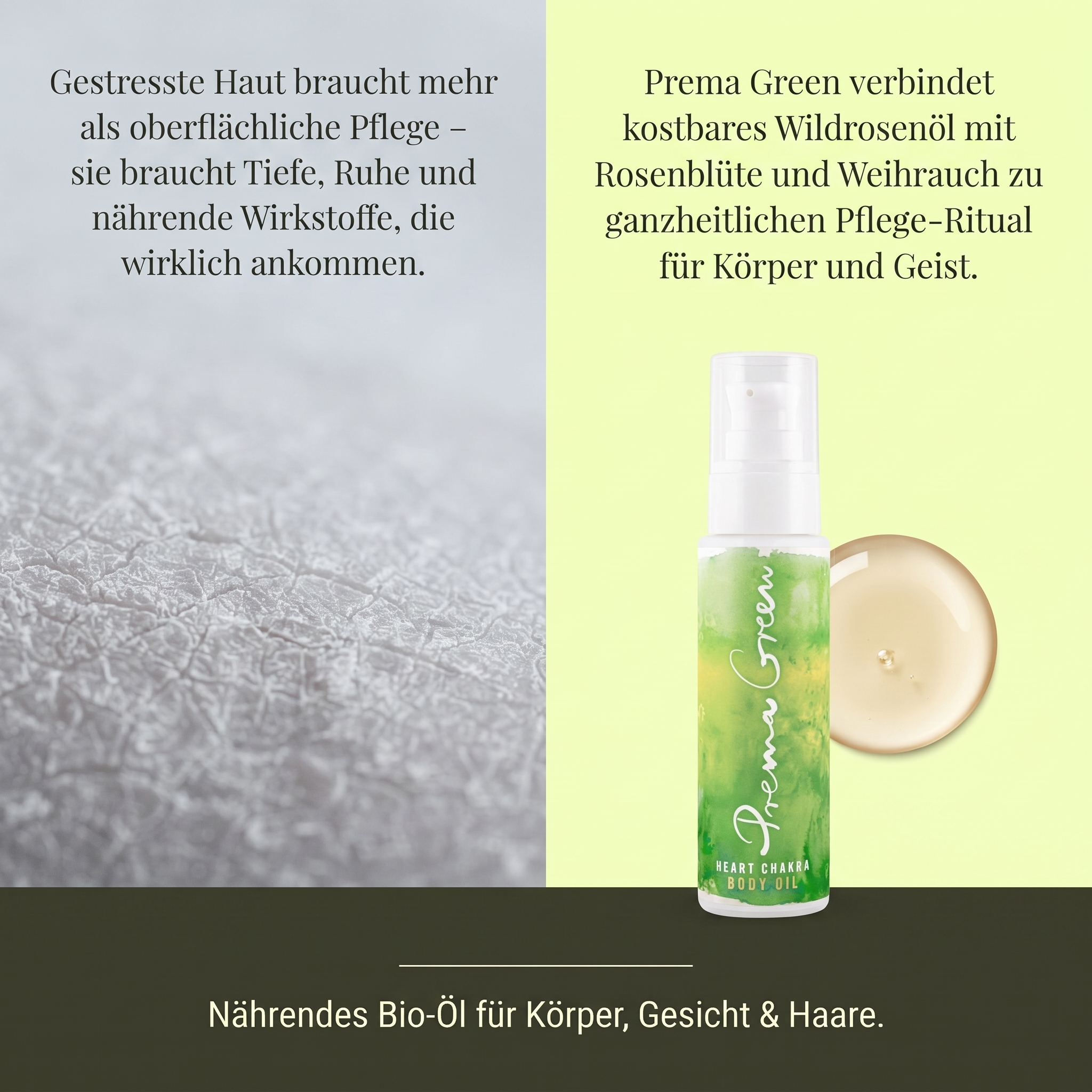 Prema Green Körperöl Prema Green Körperöl