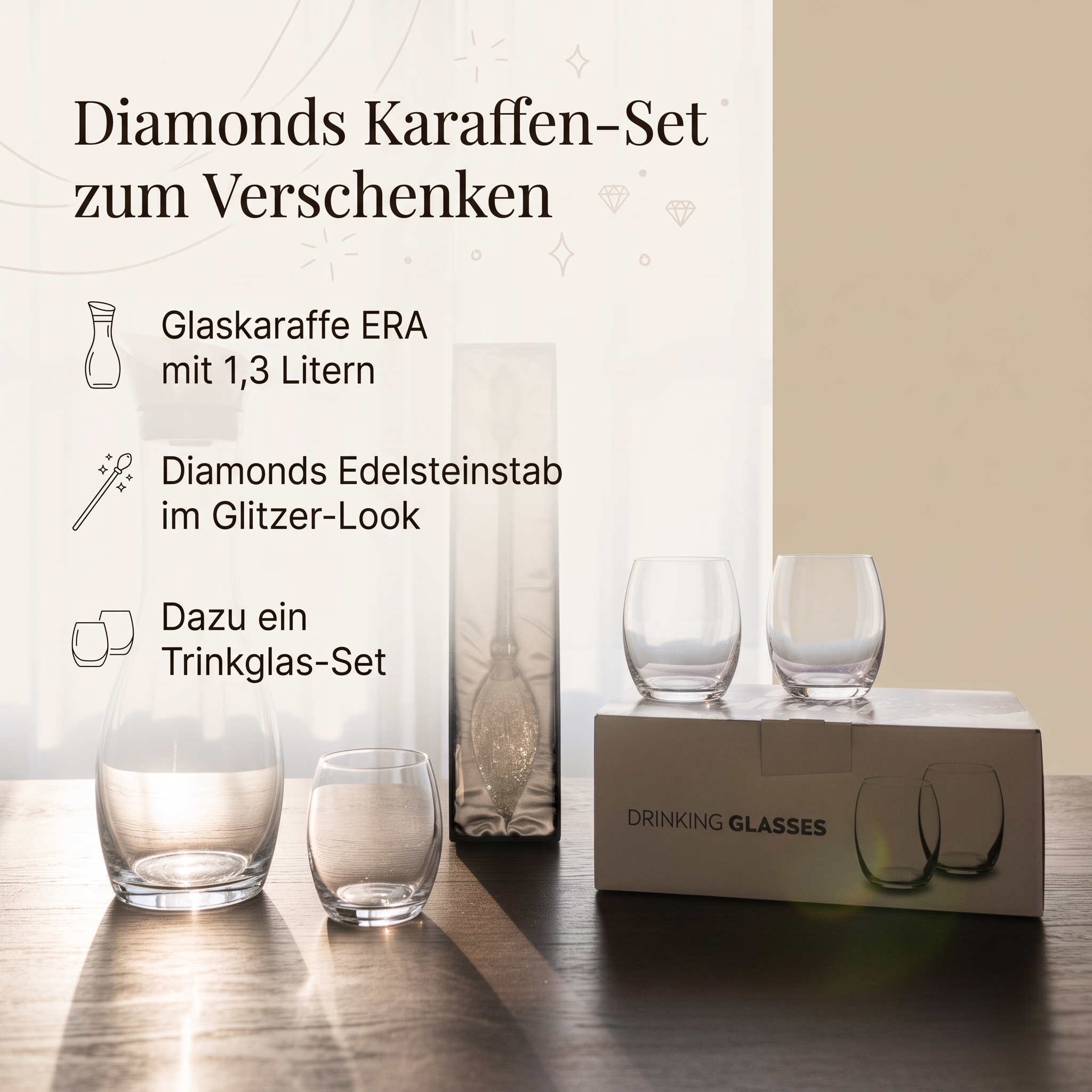 Diamonds are a boy’s and a girl’s best friend Set Diamonds are a boy’s and a girl’s best friend Set