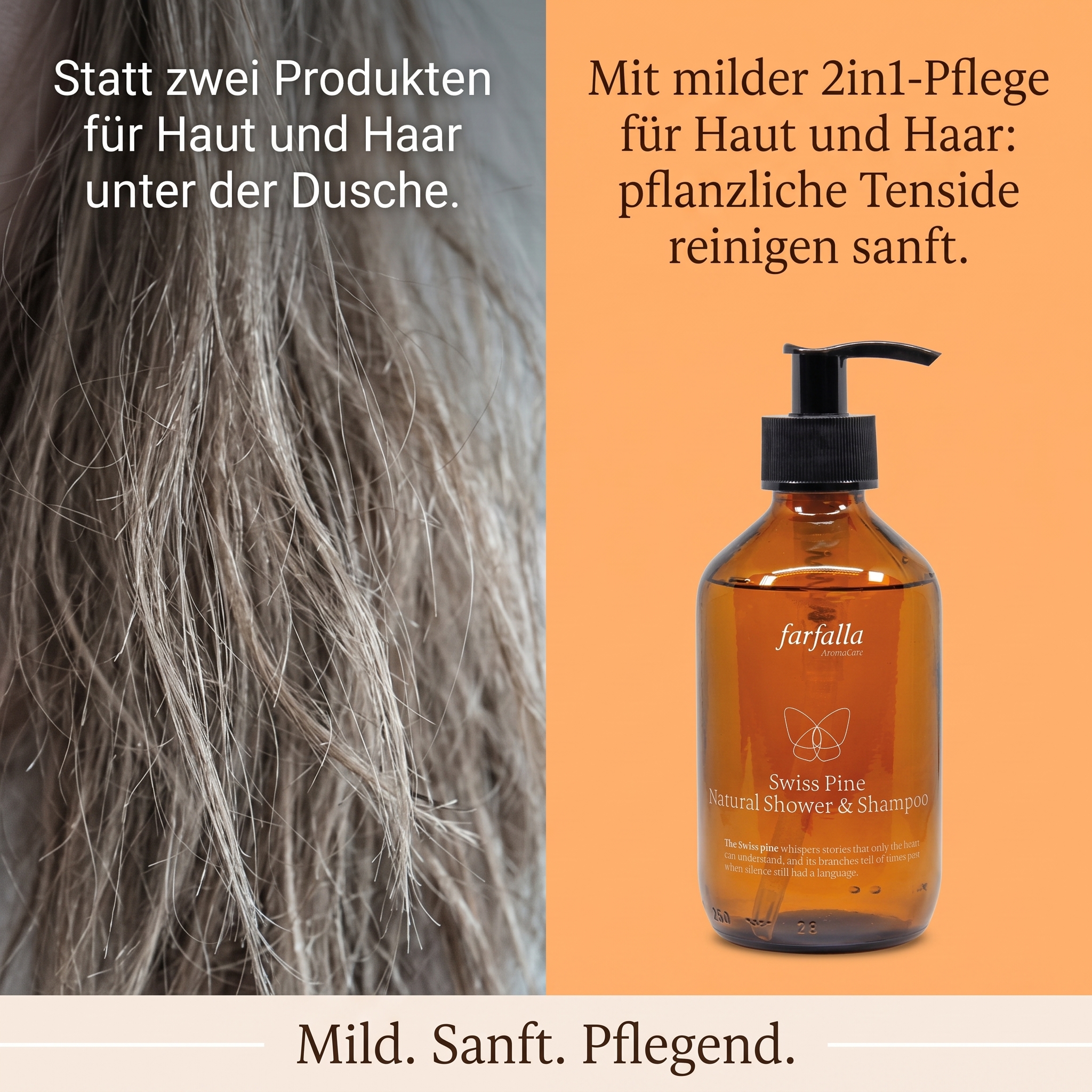 Swiss Pine Natural Shower & Shampoo (neue Aufmachung) Swiss Pine Natural Shower & Shampoo (neue Aufmachung)