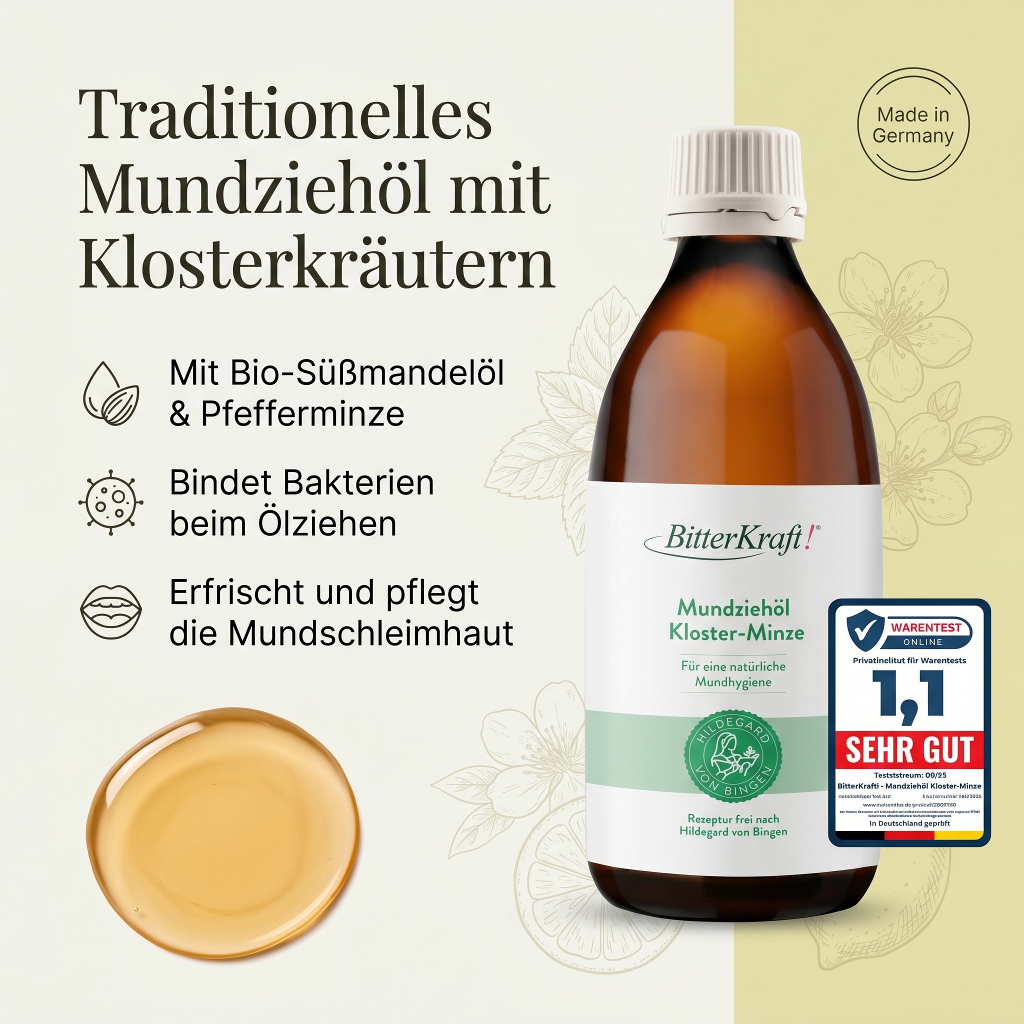 Mundziehöl Kloster-Minze Mundziehöl Kloster-Minze