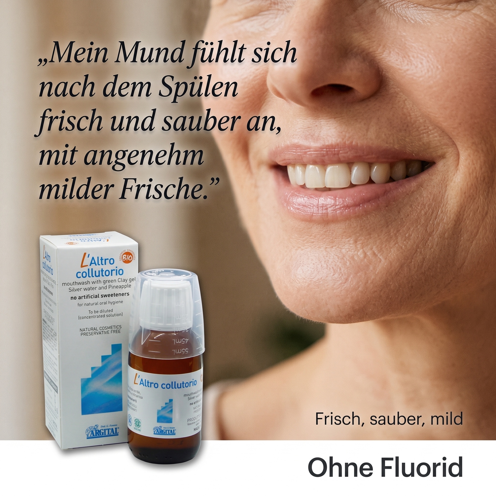 Silber Mundwasser (L`Altro collutorio)