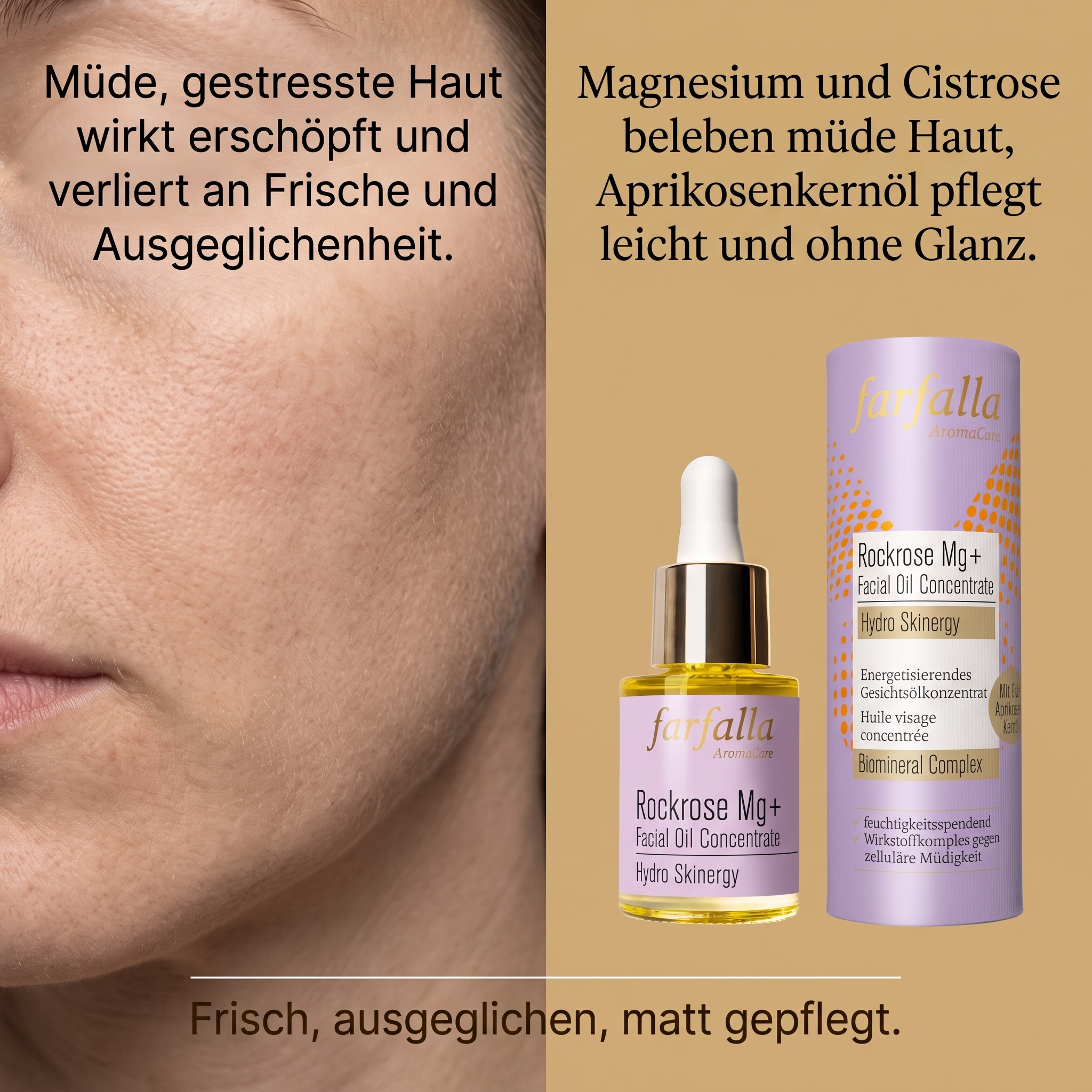 Rockrose Mg+ Energizing Gesichtsölkonzentrat – Hydro Skinergy