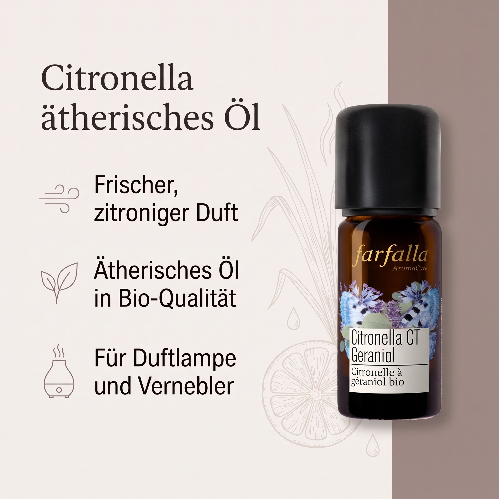 Citronella äth. Öl kbA 
